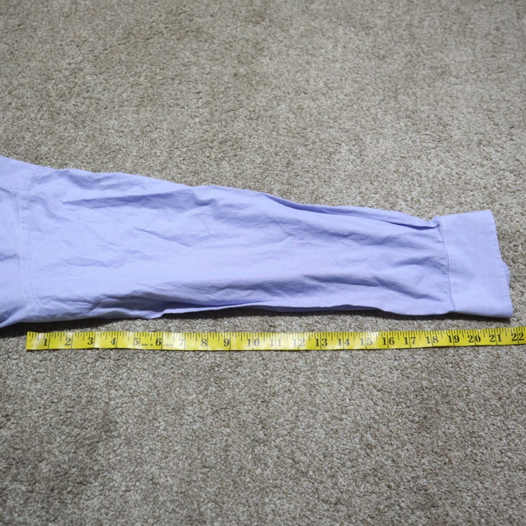 Tommy Hilfiger Tommy Hilfiger Blue Shirt Button-Down Regular Fit Long Sleeve XL Men Size US XL / EU 56 / 4 - 7 Thumbnail