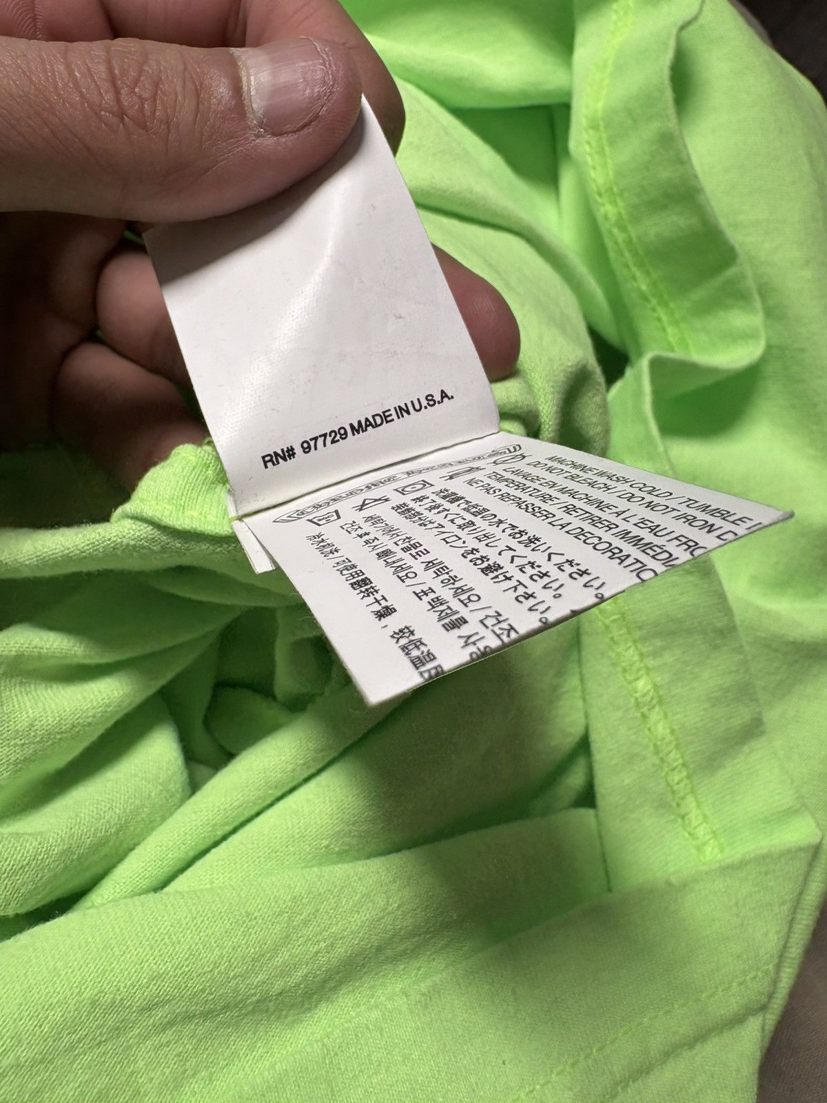 Chrome Hearts × Off-White Chrome Hearts x Off White Tee Neon Size US L / EU 52-54 / 3 - 5 Thumbnail