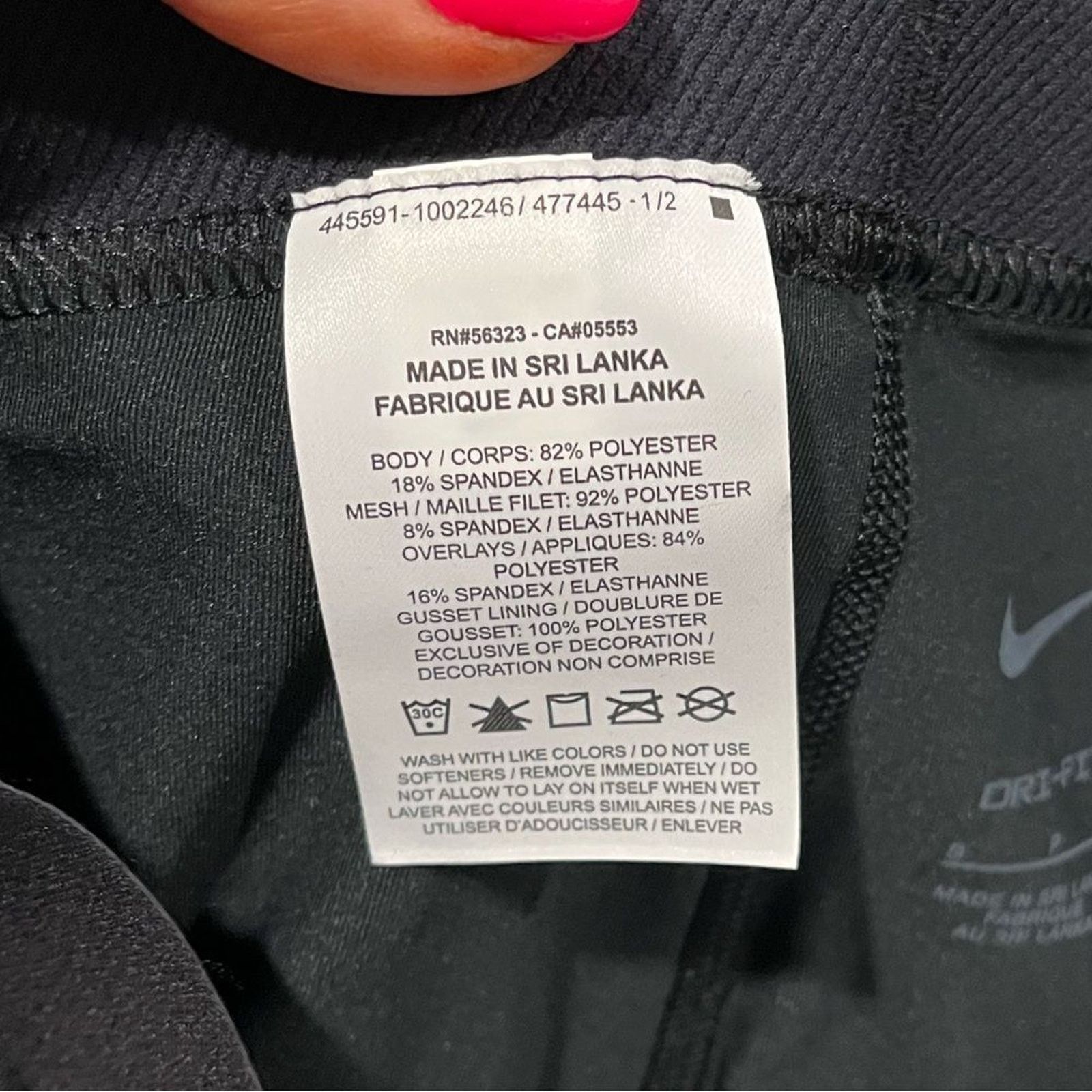 Nike NWOT Nike Pro Womens Dri-Fit WNBA Official Compression S Size 25" / US 0 / IT 36 - 4 Thumbnail