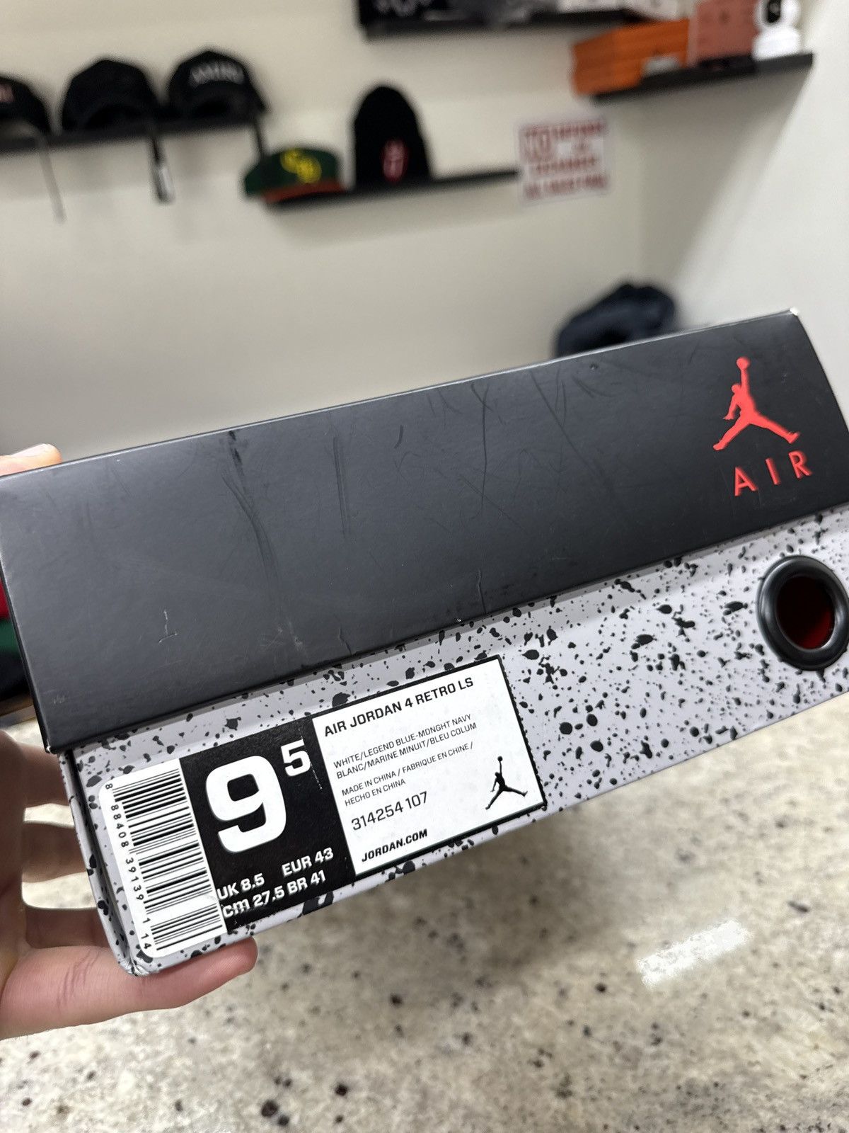 Jordan Brand Jordan 4 Retro Columbia 2015 Size US 9.5 / EU 42-43 - 6 Thumbnail
