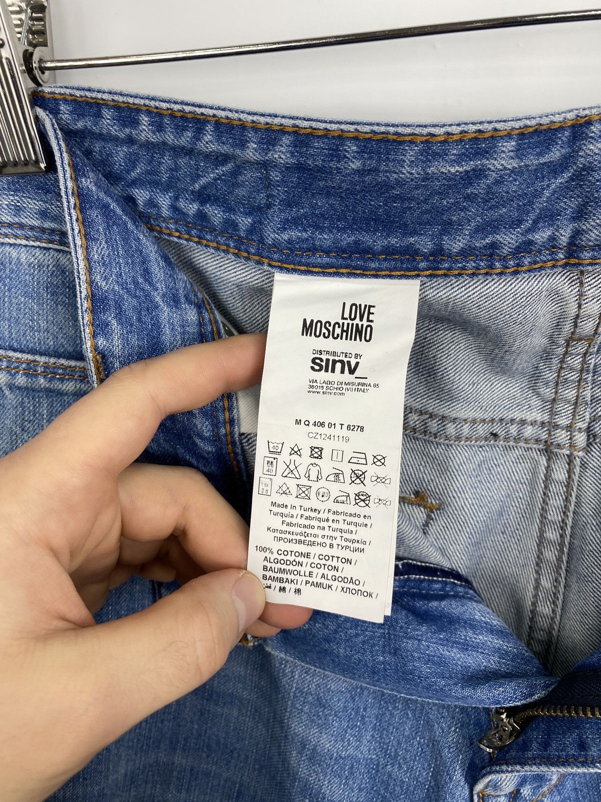 Moschino 🇮🇹 Y2K Love Moschino Jeans Rare Retro Hype Size US 32 / EU 48 - 8 Thumbnail