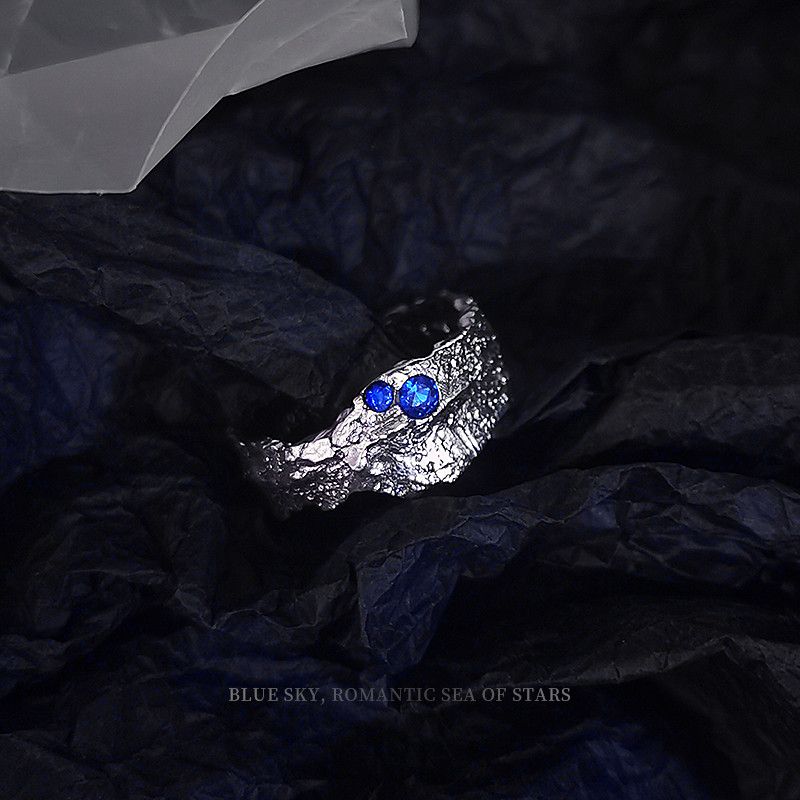 Jewelry Retro Jewelry Rings Open Size Chrome Ring (Size 7-13) Size ONE SIZE - 4 Thumbnail