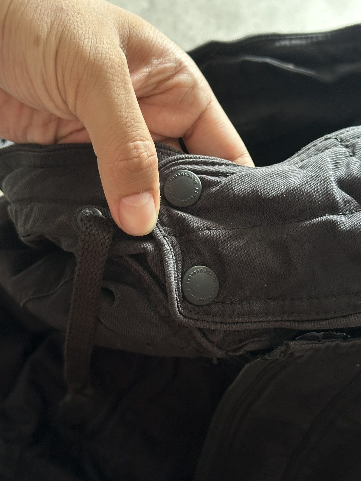 Neil Barrett Black Barret Neill Barret Coated Hooded Multipocket Jacket Size US S / EU 44-46 / 1 - 9 Thumbnail