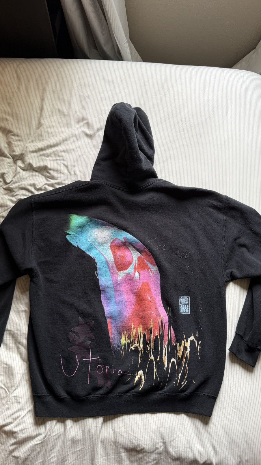 Travis Scott Astroworld Fest 2021 Merch Hoodie Size US L / EU 52-54 / 3 - 5 Thumbnail