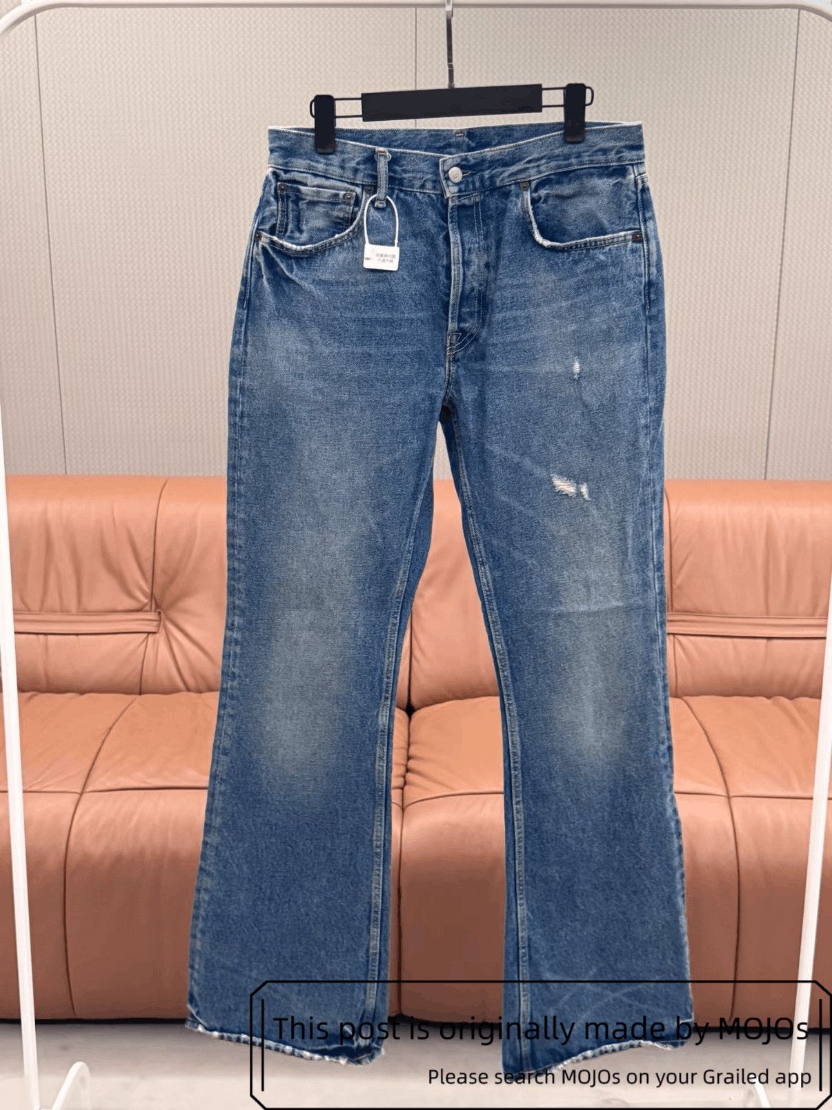 Acne Studios W32 L34 Ance Studios 1992M Washed Denim mojos1456 Size US 32 / EU 48 - 1 Thumbnail