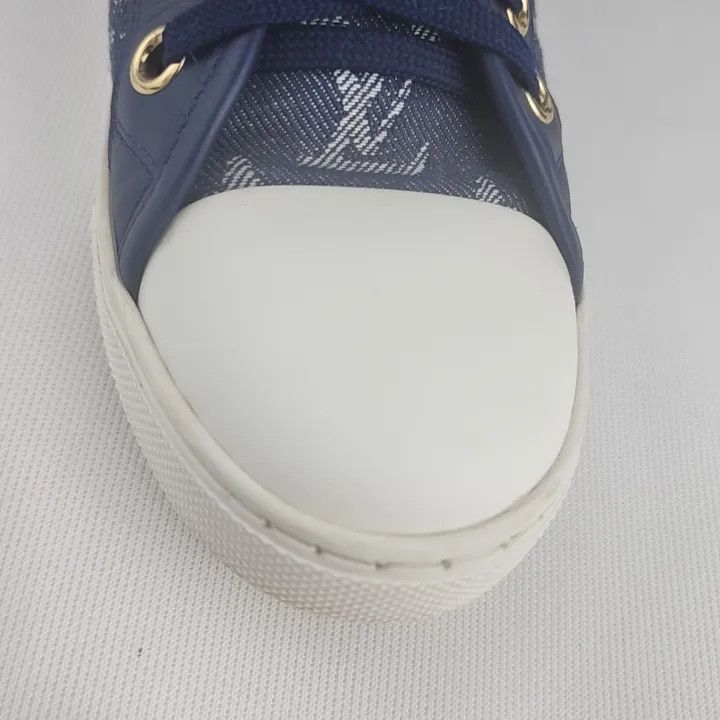 Other Louis Vuitton Classic Monogram Denim Fashion Sneakers -2508 Size US 5.5 / EU 38 - 1 Thumbnail