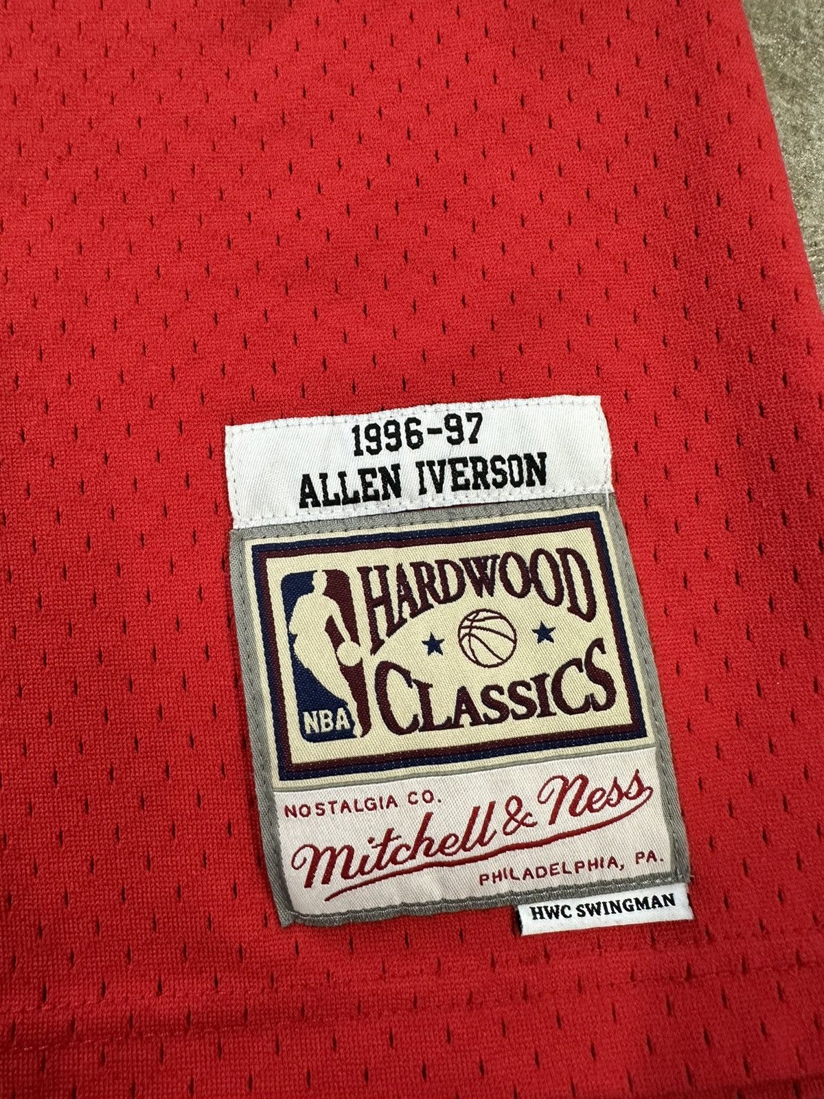Mitchell & Ness Crazy Y2K Mitchell & Ness Allen Iverson Philadelphia Sixers Size US L / EU 52-54 / 3 - 7 Thumbnail