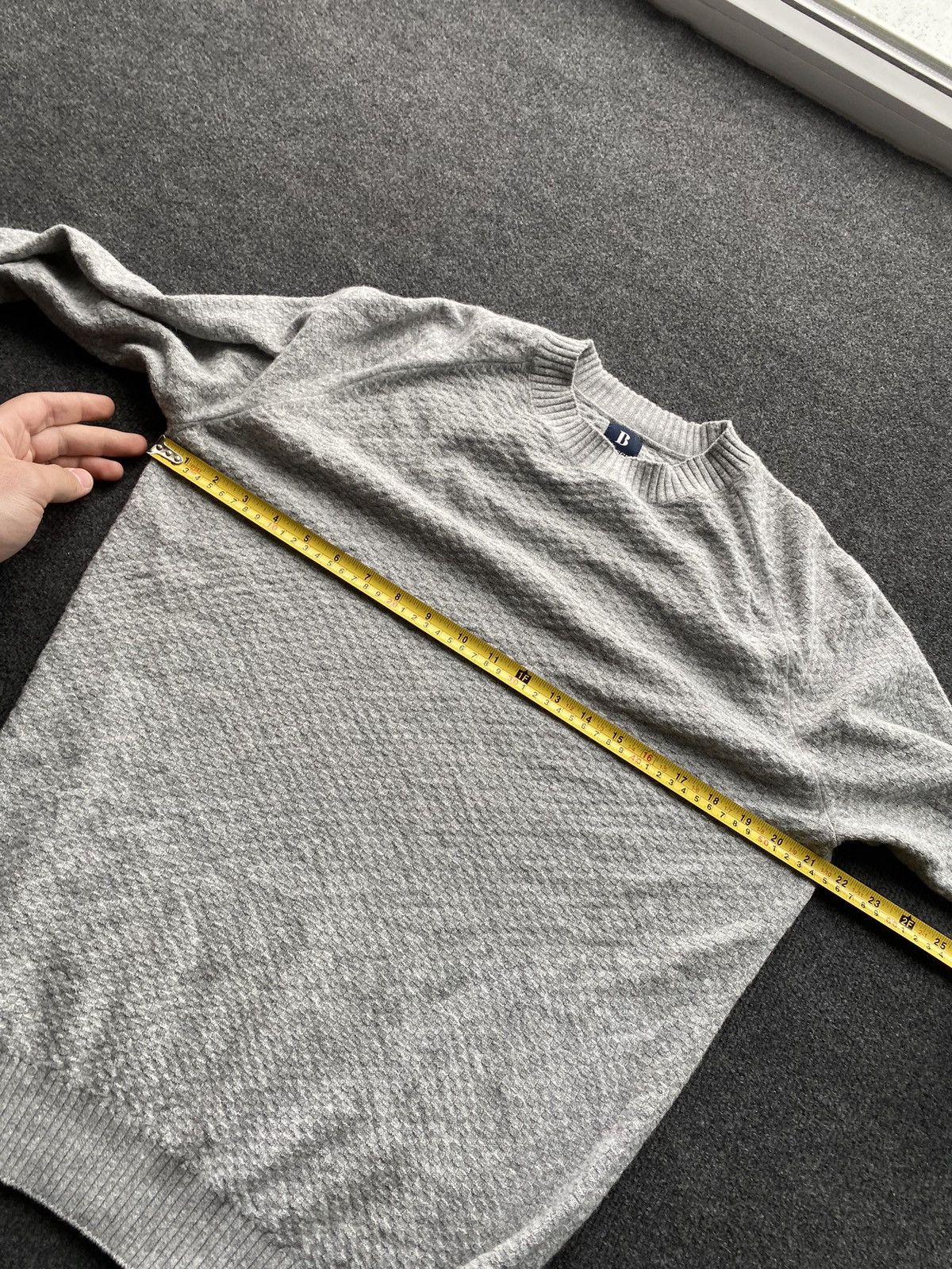 Boggi 🔥Boggi Milano Gray cashmere blend sweater m Size US M / EU 48-50 / 2 - 6 Thumbnail
