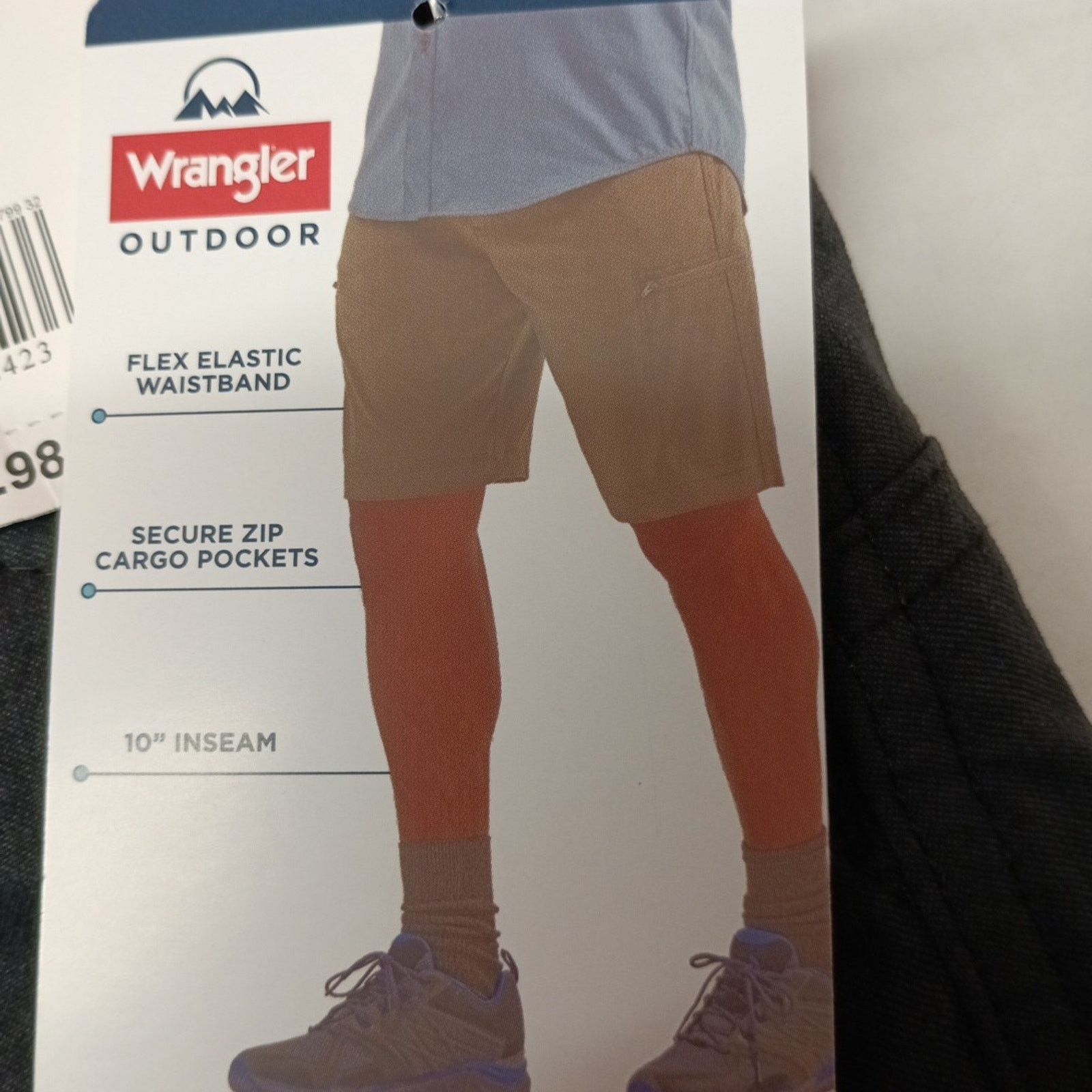 Wrangler Wrangler Cargo Shorts Men's Size 32 Black 10" Inseam Relaxed Size US 32 / EU 48 - 3 Thumbnail