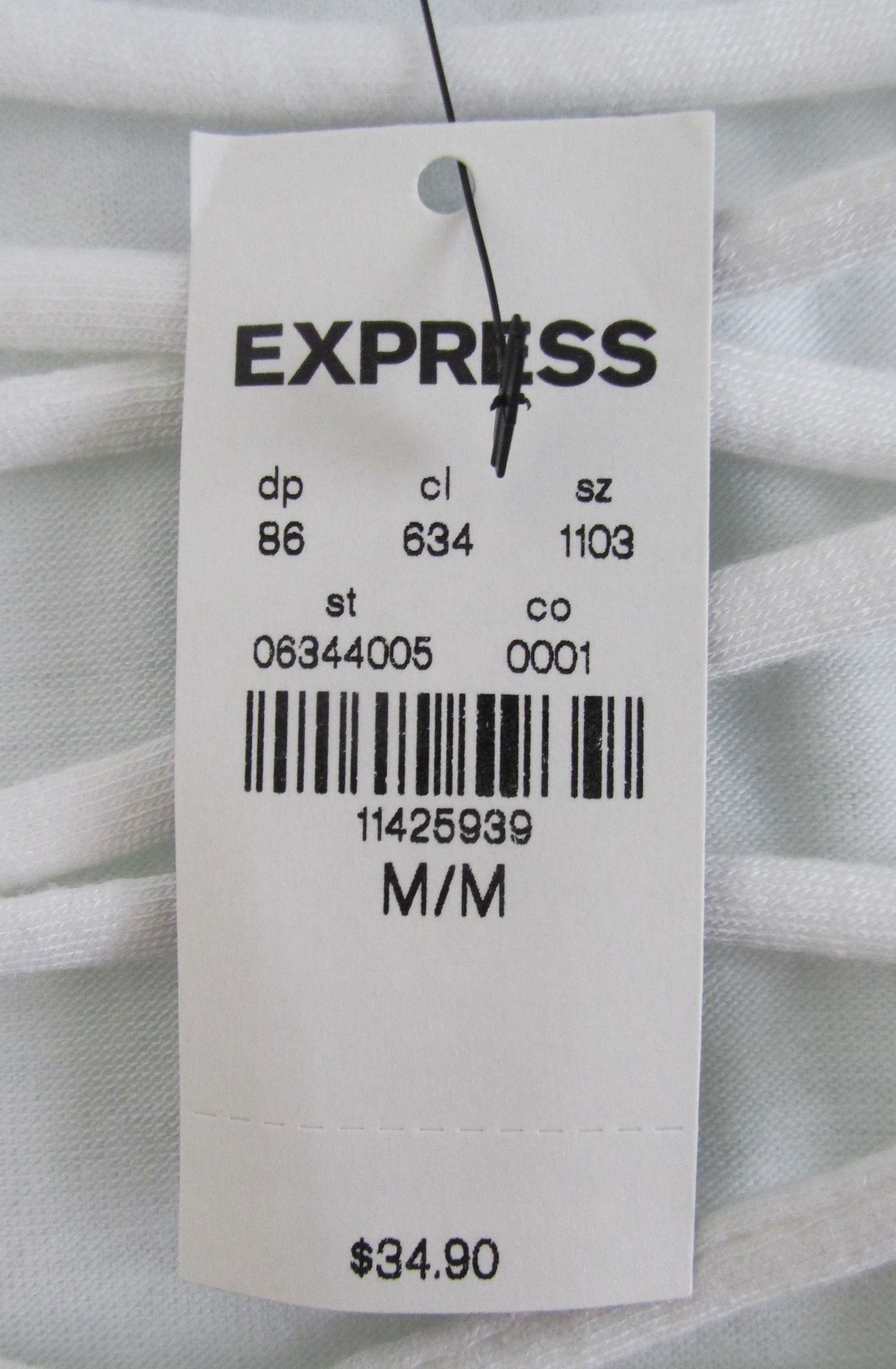 Express Express (NWT) Women's Short Sleeve Knit Top Size Medium Size M / US 6-8 / IT 42-44 - 5 Thumbnail