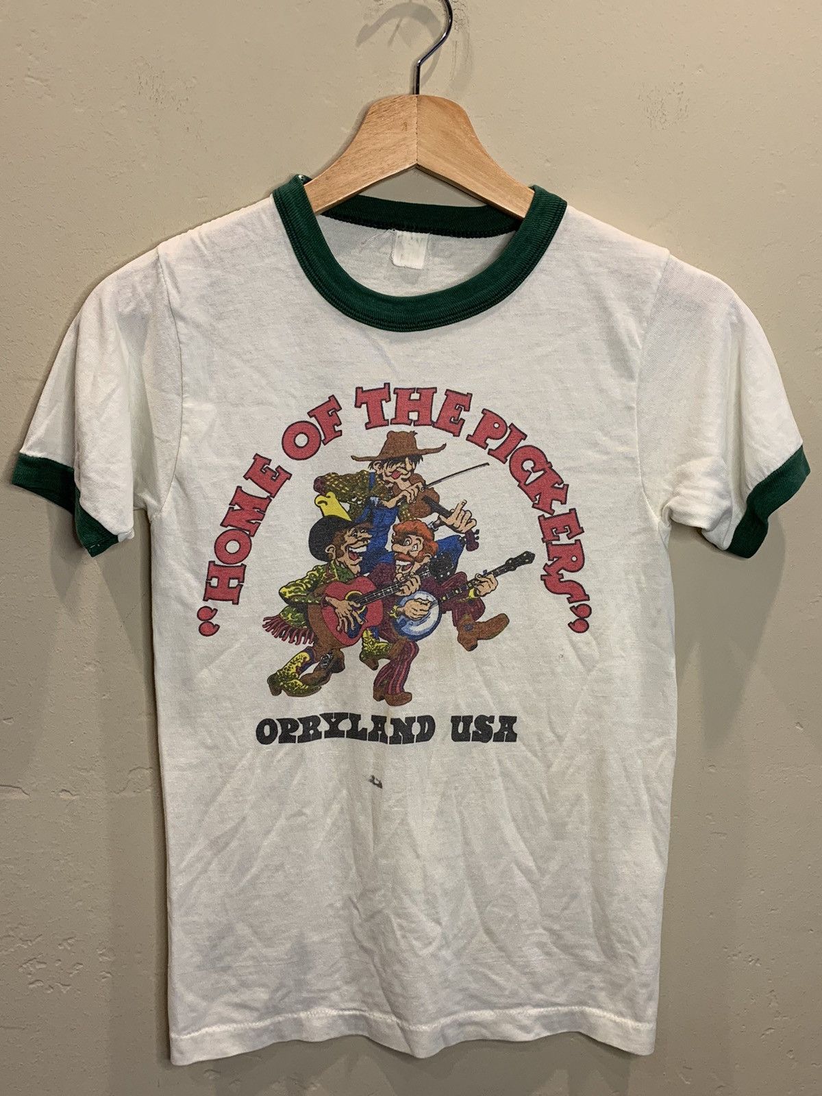 *RARE* Vintage 70s Opryland Home of Pickers Nashville Shirt