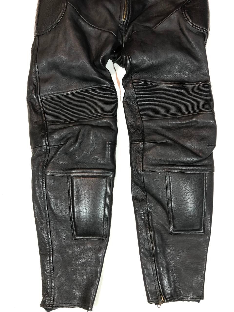 Hein Gericke Hein Gericke Moto Biker Leather Pants Vintage Size US 35 - 2 Thumbnail