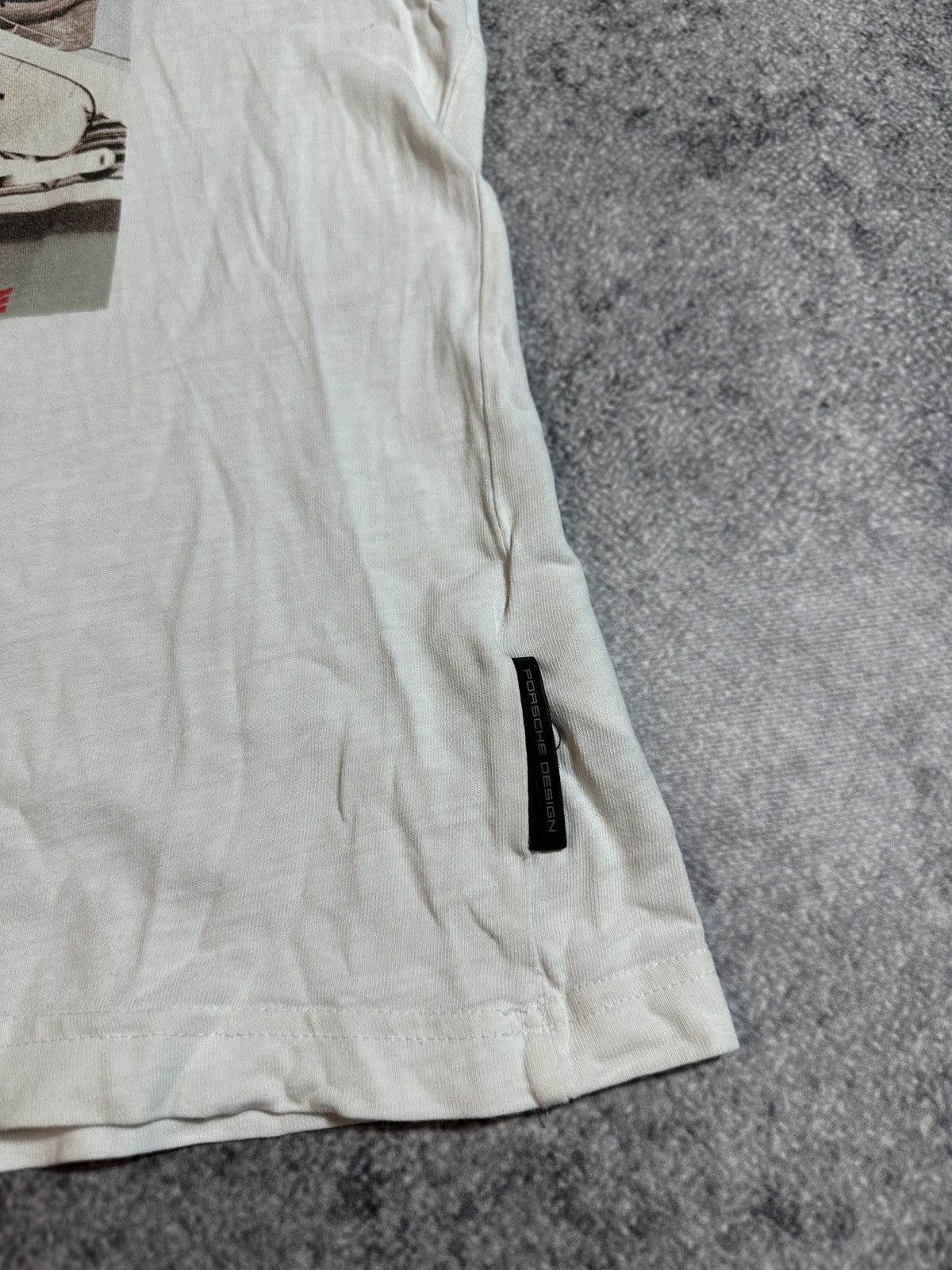Adidas × Porsche Design Adidas Porsche Logo T-shirt Streetwear Style Rare USA L Size US L / EU 52-54 / 3 - 3 Thumbnail