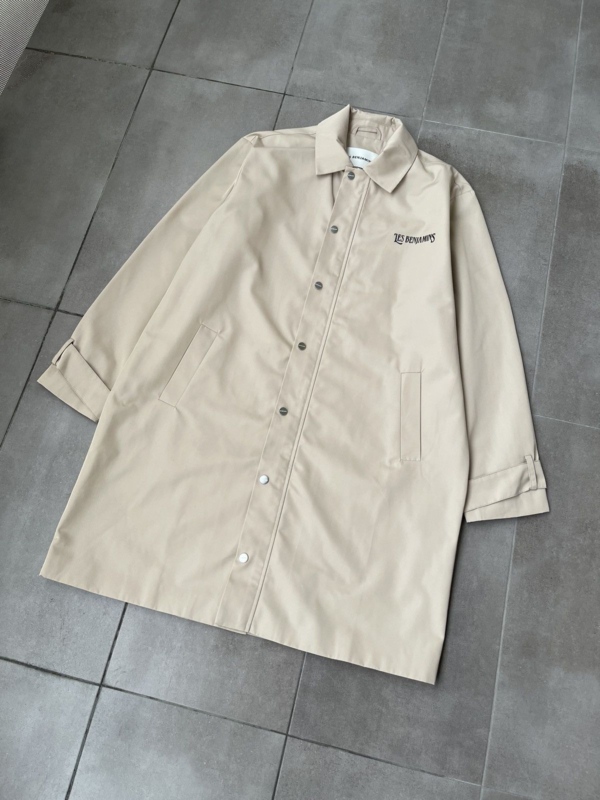 Les Benjamins !DS! SS23 Les Benjamins Horse Logo Beige Coat Size US M / EU 48-50 / 2 - 10 Thumbnail