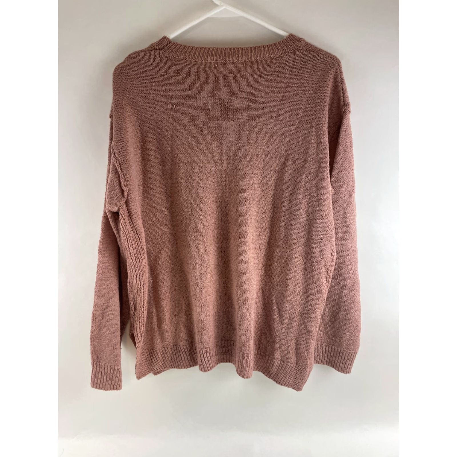 Vintage Byron Bat Sweater Women's L Pink Pullover Crew Neck Knitted Sweatshirt Regular Fit Pullover Size L / US 10 / IT 46 - 2 Thumbnail