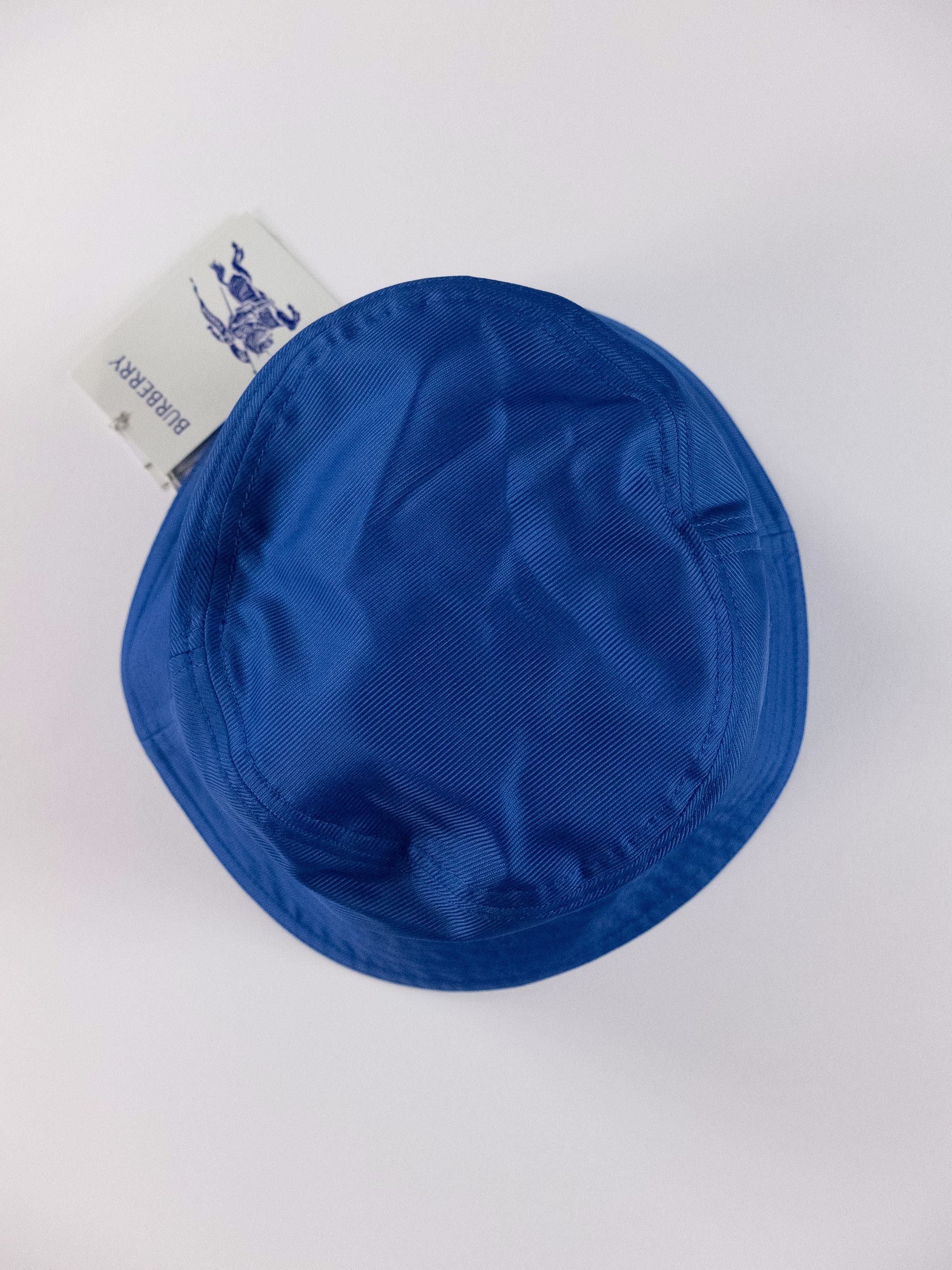 Burberry BURBERRY blue knight logo nylon bucket hat Large authentic Size ONE SIZE - 6 Thumbnail