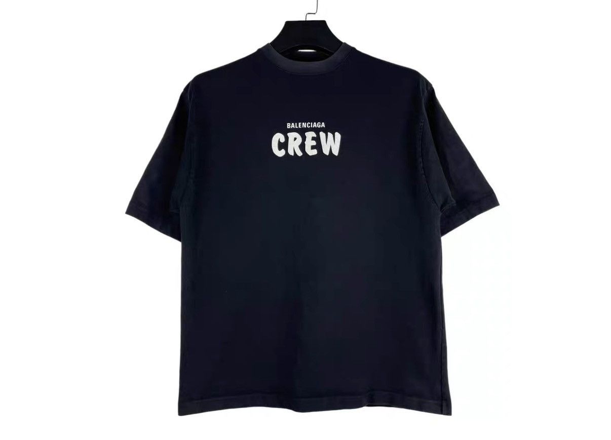 Balenciaga Balenciaga CREW Printed Short Sleeve J31 Size US XS / EU 42 / 0 - 1 Thumbnail