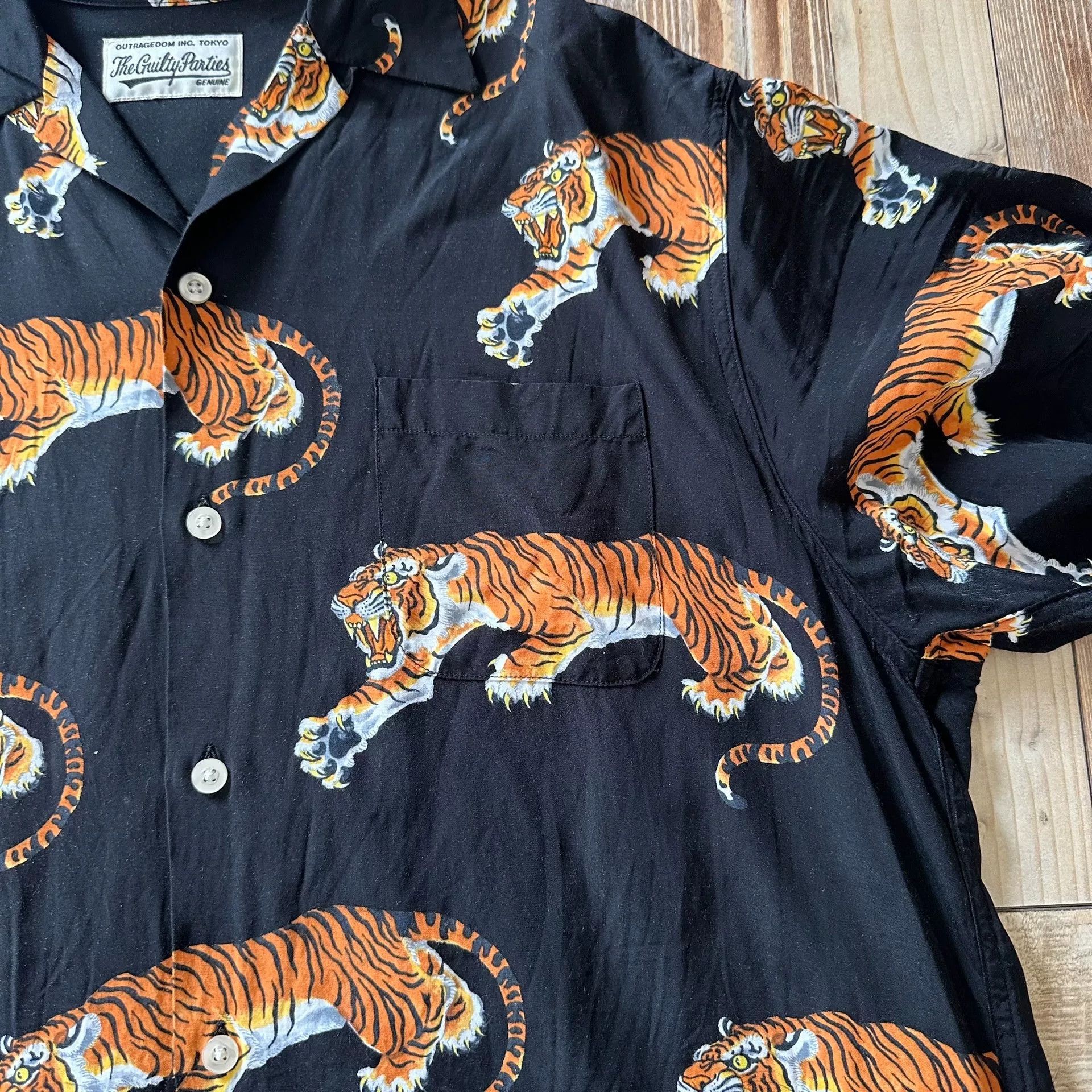 Wacko Maria print short sleeve shirt Size US XL / EU 56 / 4 - 5 Thumbnail