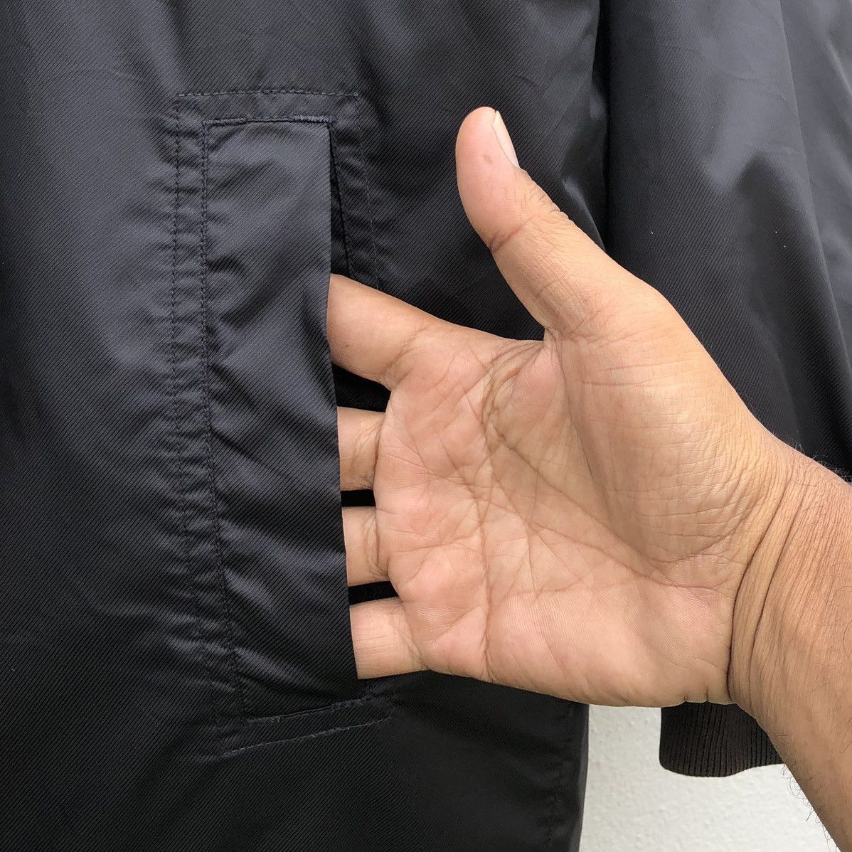 Nike Vintage NIKE NOMO Big Logo Lined Quilted Hoodie Coach Jacket Size US XL / EU 56 / 4 - 8 Thumbnail