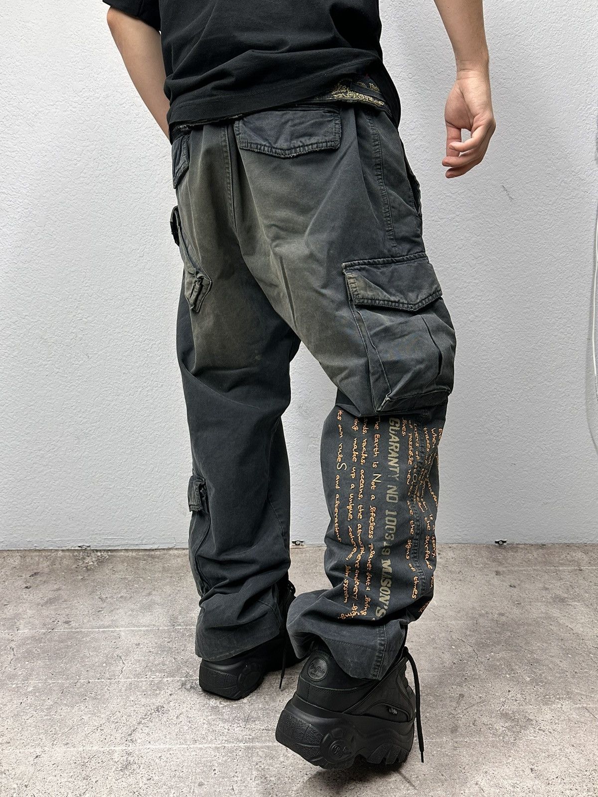 Mason's Vintage Denim Pants Multi pocket Tornado Issey Miyake LGB Size US 40 / EU 56 - 14 Thumbnail