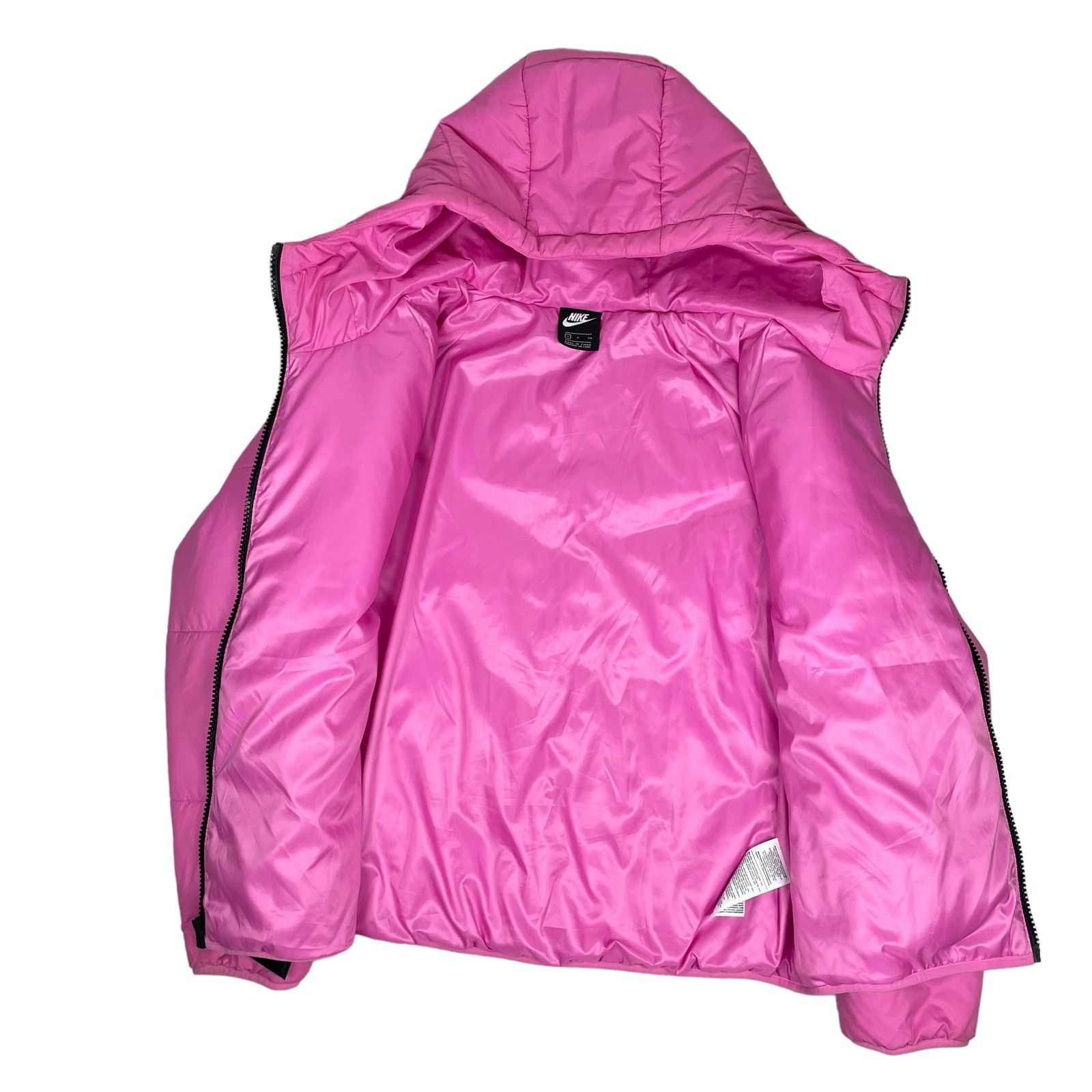Nike Nike Just Do It Women Polyester Full Zip Puffer Jacket Small Size S / US 4 / IT 40 - 11 Thumbnail