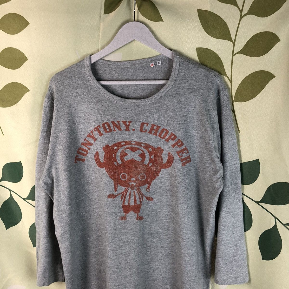 One Piece Uniqlo One Piece Tony Tony Chopper Sweatshirt #7472 Size L / US 10 / IT 46 - 2 Thumbnail