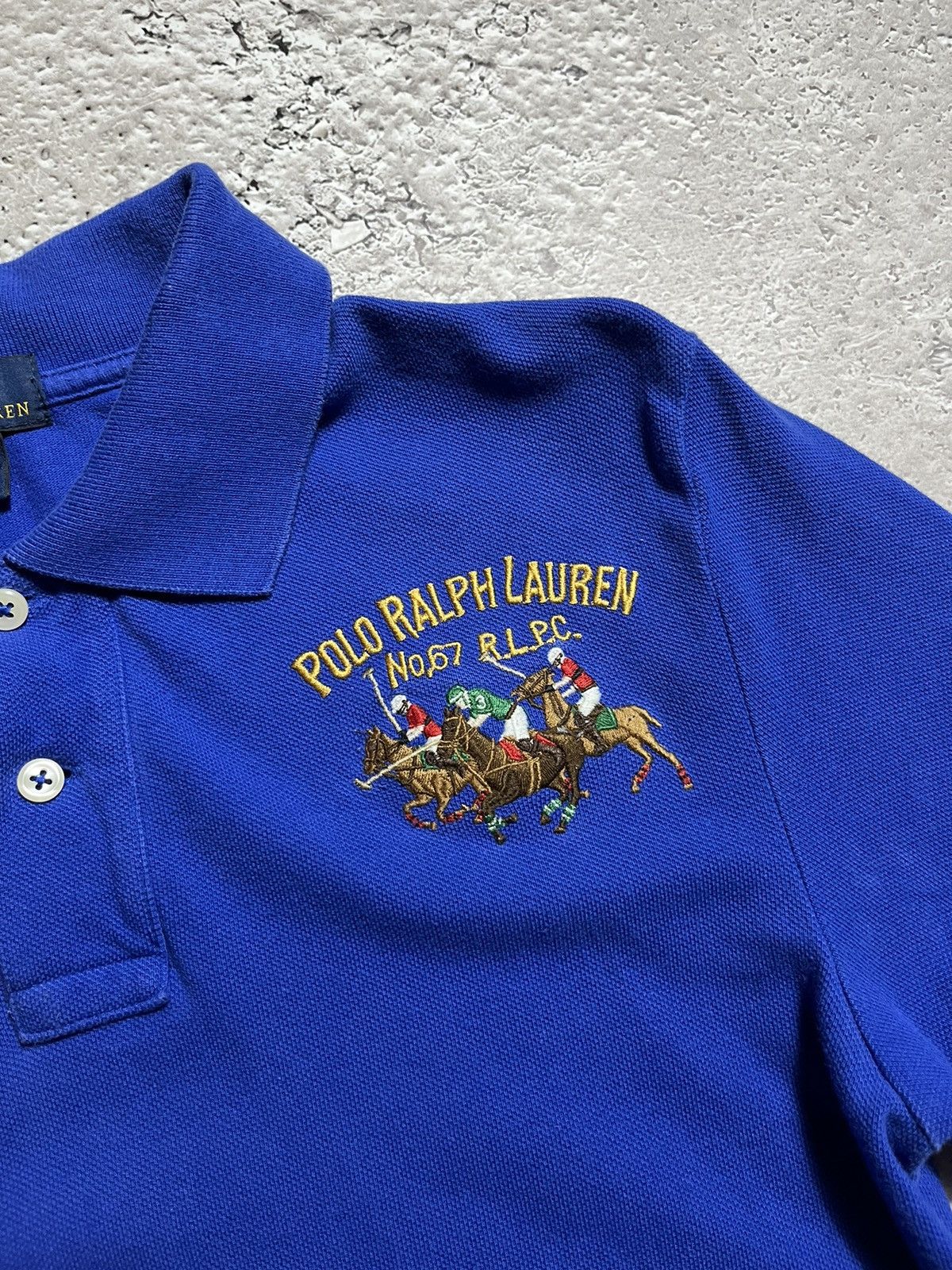 Polo Ralph Lauren Polo Ralph Lauren 3 Big Pony Polo T Shirt Size L / US 10 / IT 46 - 4 Thumbnail