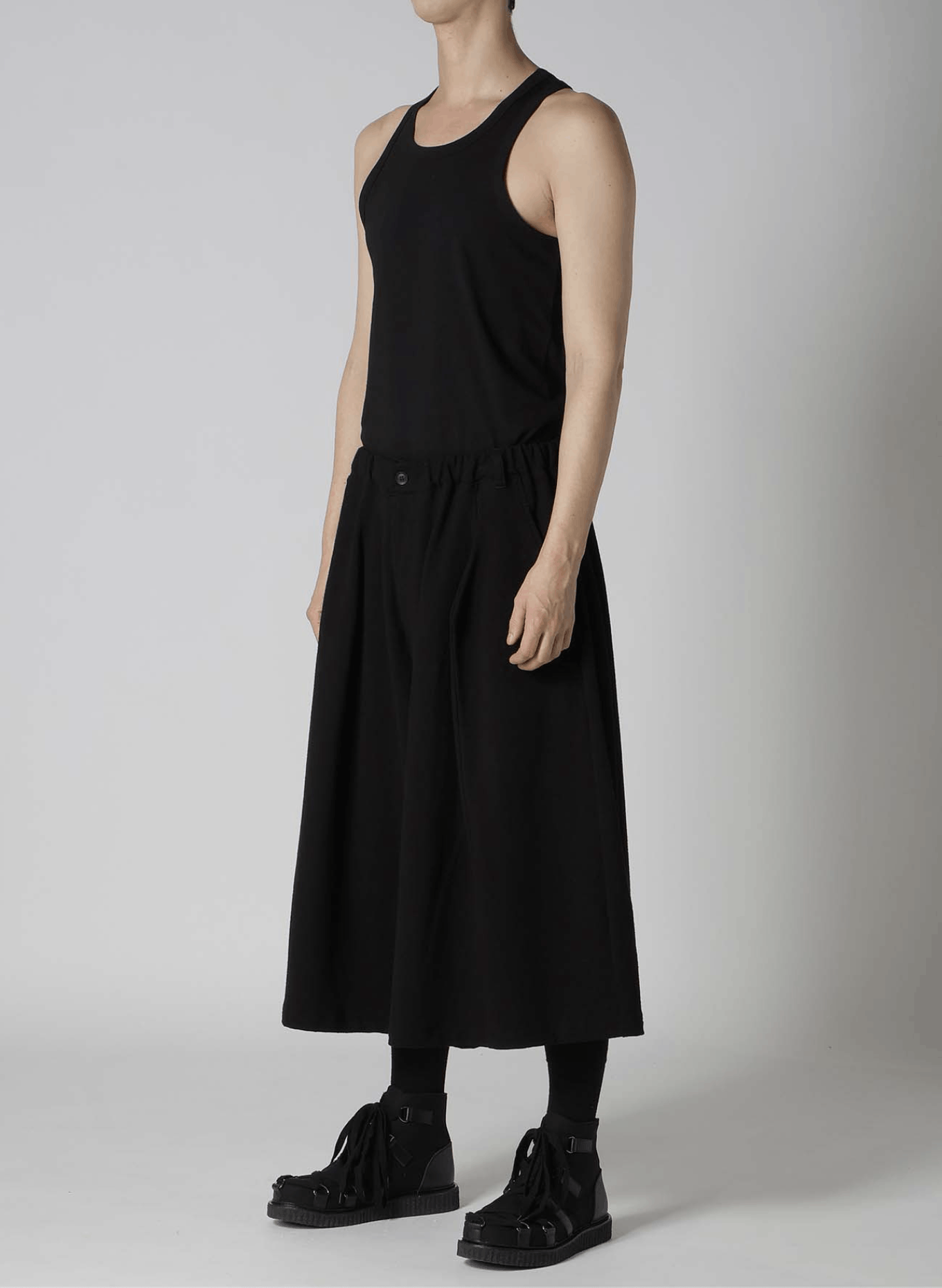 Yohji Yamamoto Yohji Yamamoto Pour Homme AW24 - JERSEY TUCK PANTS Size US 32 / EU 48 - 4 Thumbnail