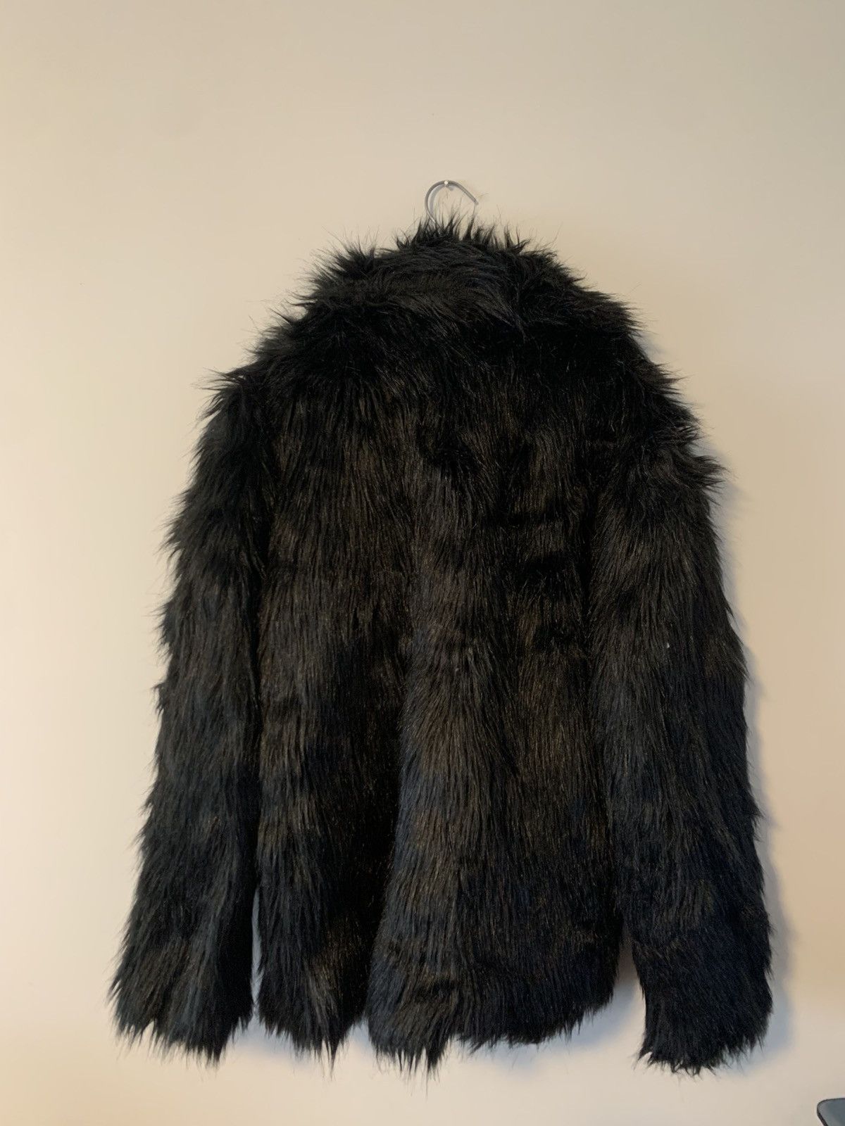 Other VINTAGE BLACK FUR COAT - BARELY WORN Size US XL / EU 56 / 4 - 2 Thumbnail