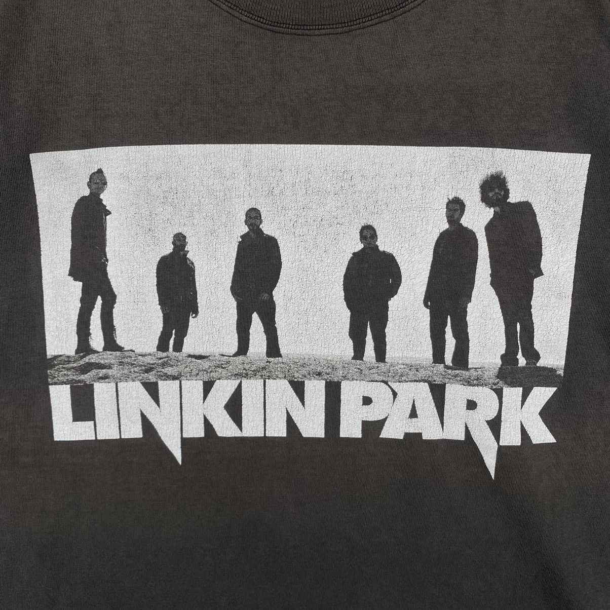 Band Tees Vintage 00's LINKIN PARK Tour 2007 Faded Band Tee Shirt Size US M / EU 48-50 / 2 - 2 Thumbnail