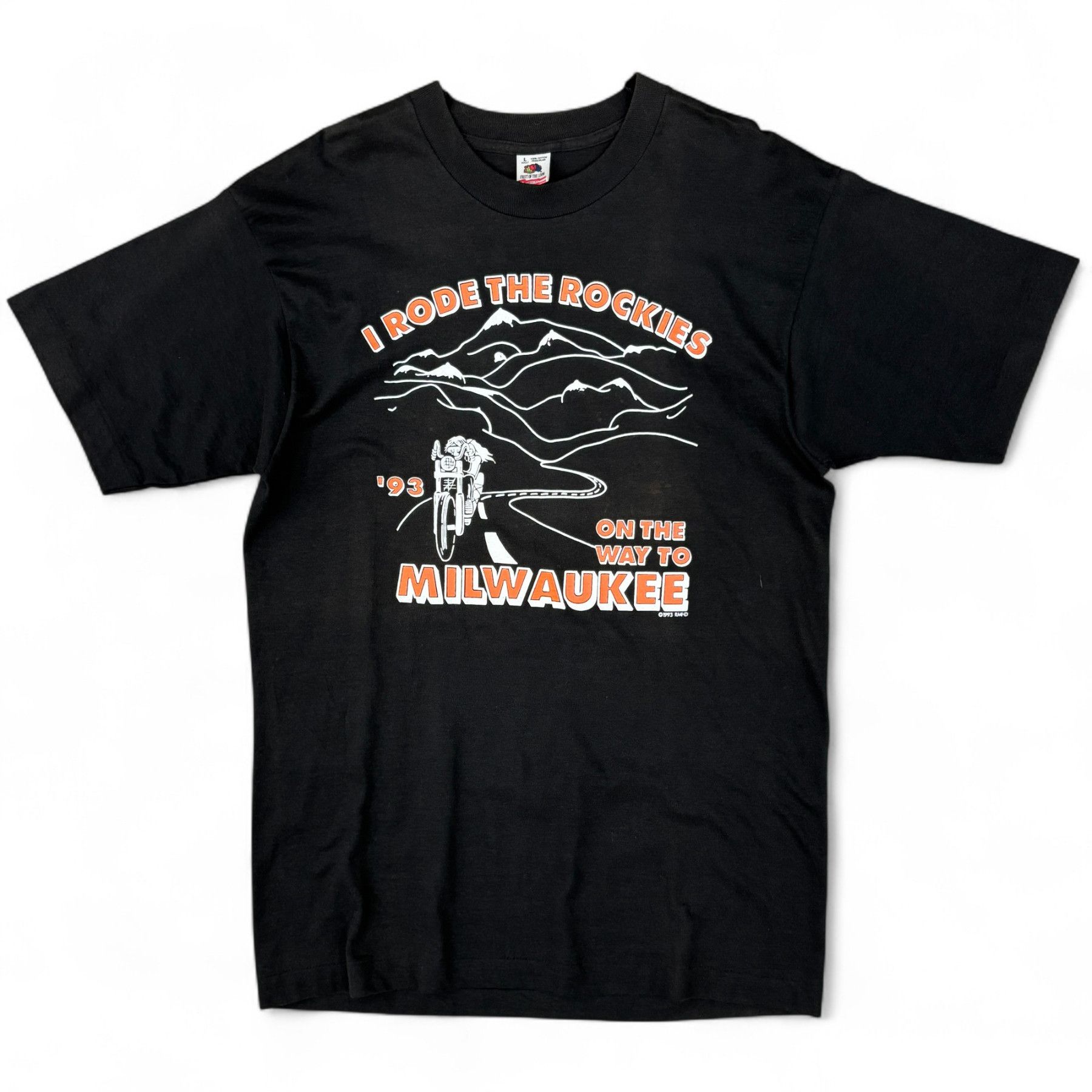 Harley Davidson 1993 Harley Davidson Milwaukee Tee Size US L / EU 52-54 / 3 - 1 Thumbnail
