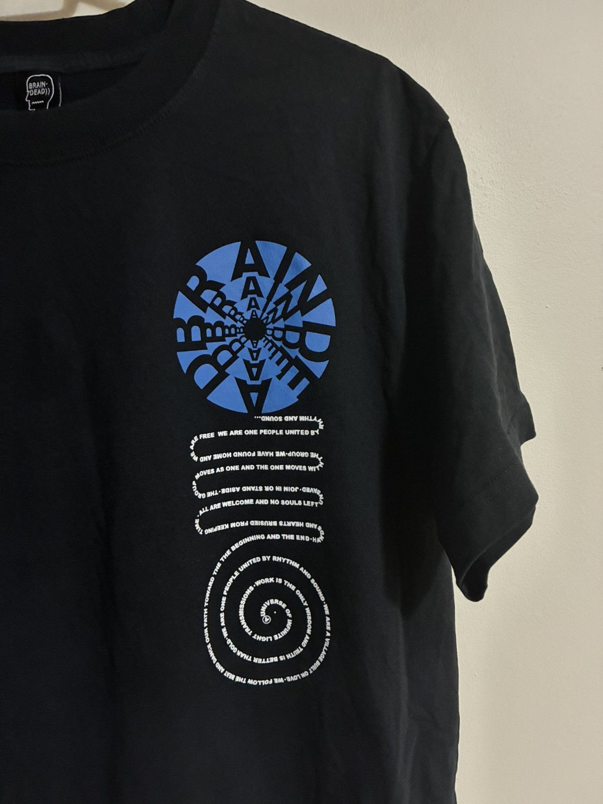 Brain Dead Brain Dead "Perfect Visions" Graphic T-Shirt - Black Size US S / EU 44-46 / 1 - 3 Thumbnail