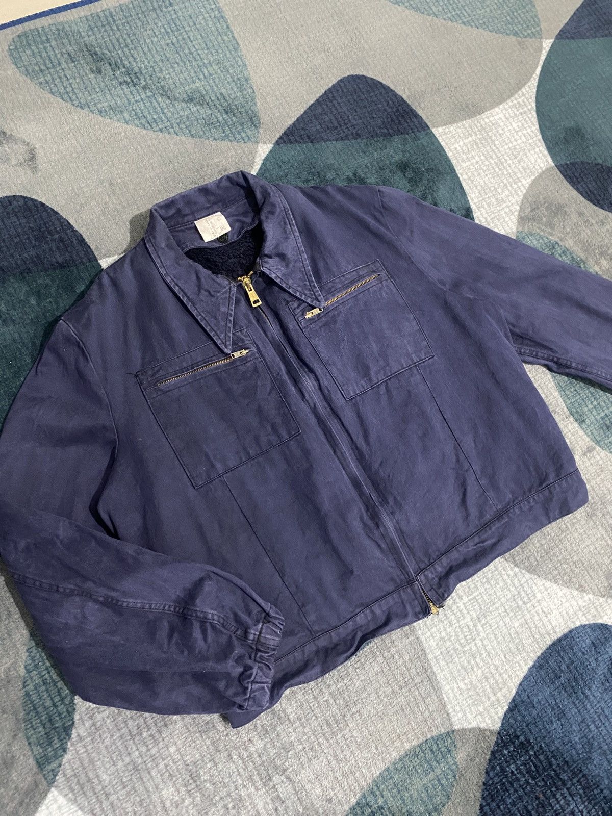 Vintage Italy Military Boxy Jacket 1994 With Inner Vest Outerwear