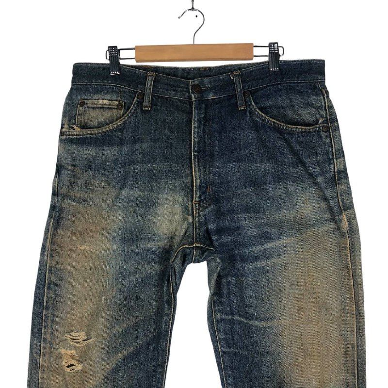 Edwin × Vintage Vintage Edwin Extra Extreme 403 Mudwash Distressed Denim Size US 34 / EU 50 - 2 Thumbnail