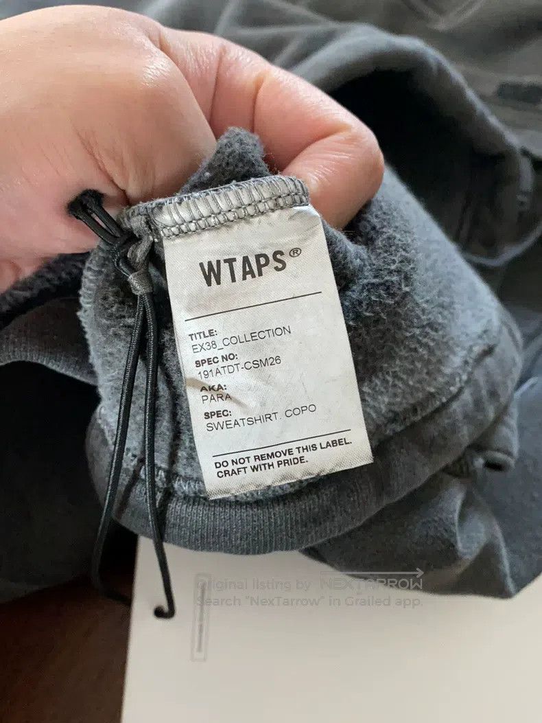 Wtaps Wtaps Wash and dye hoodie Size US XL / EU 56 / 4 - 6 Thumbnail
