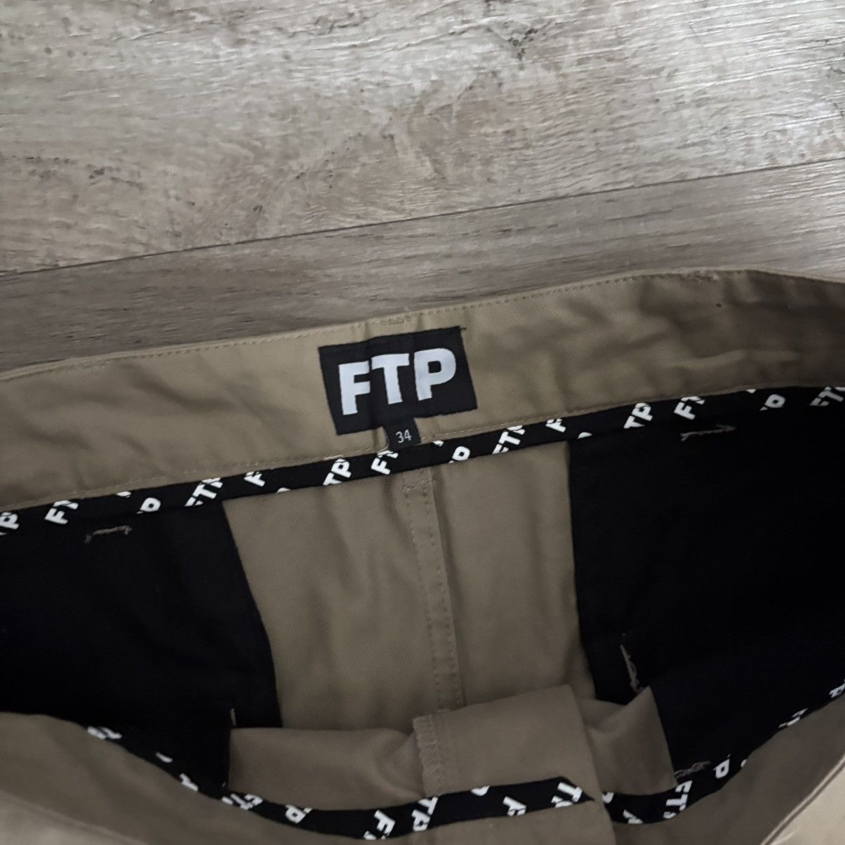 Fuck The Population Ftp Bear Chino Pants Size US 34 / EU 50 - 5 Thumbnail