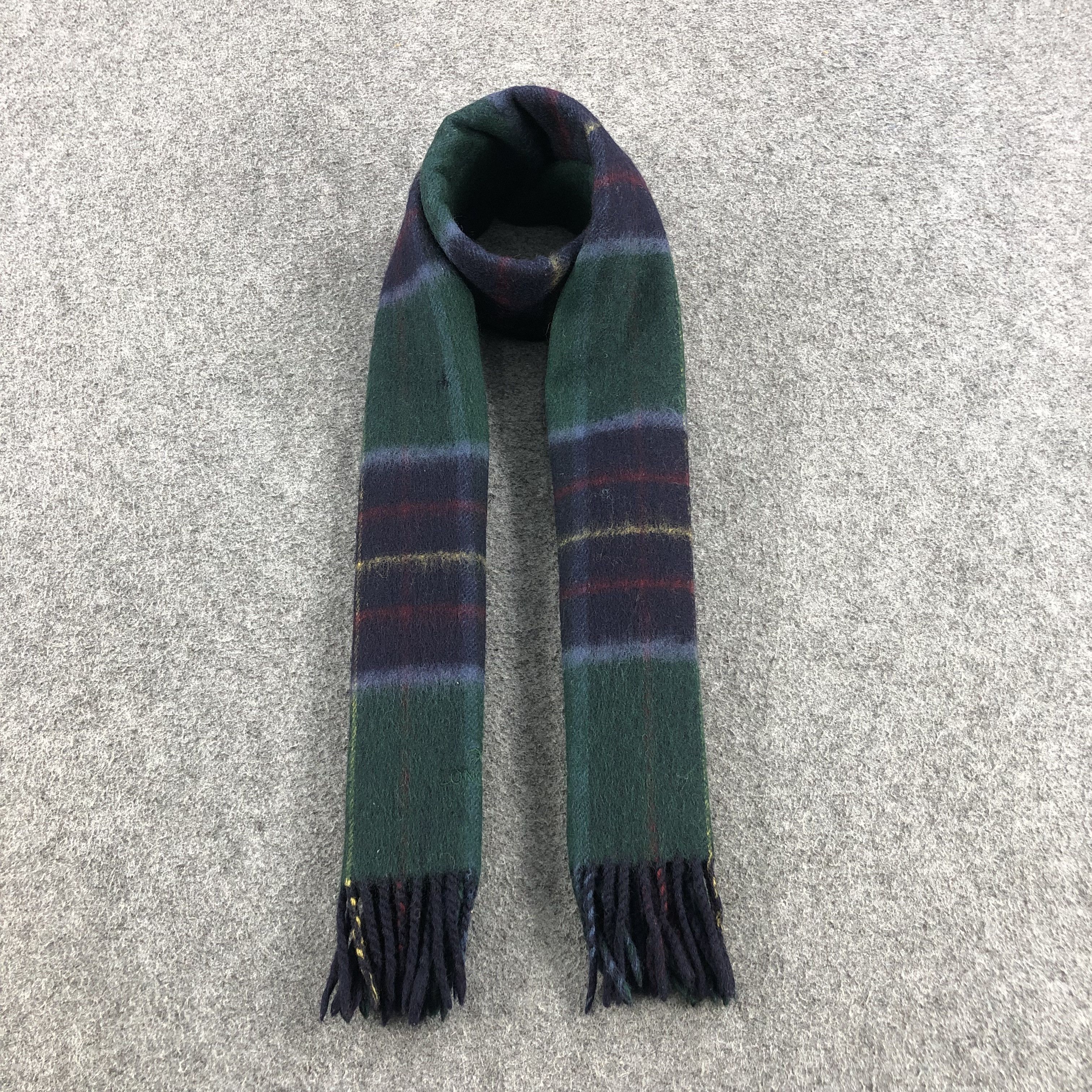 Longchamp Longchamp Wool Scarf Muffler Neck Warmer V585 Size ONE SIZE - 1 Thumbnail