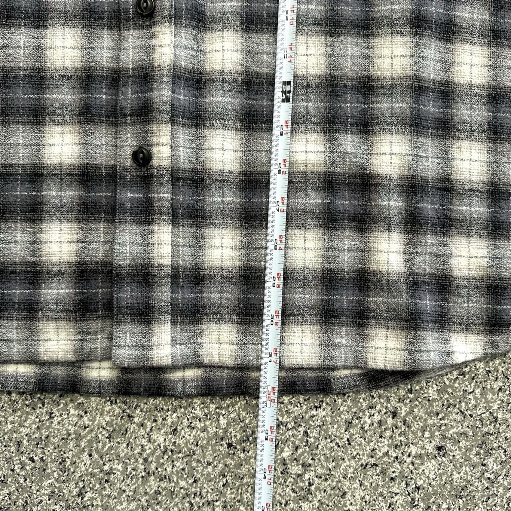 Vintage RedHead Plaid Flannel Shirt Mens 2XL Long Sleeve Button-Up Gray Stretch Cotton Spandex Size US XXL / EU 58 / 5 - 5 Thumbnail