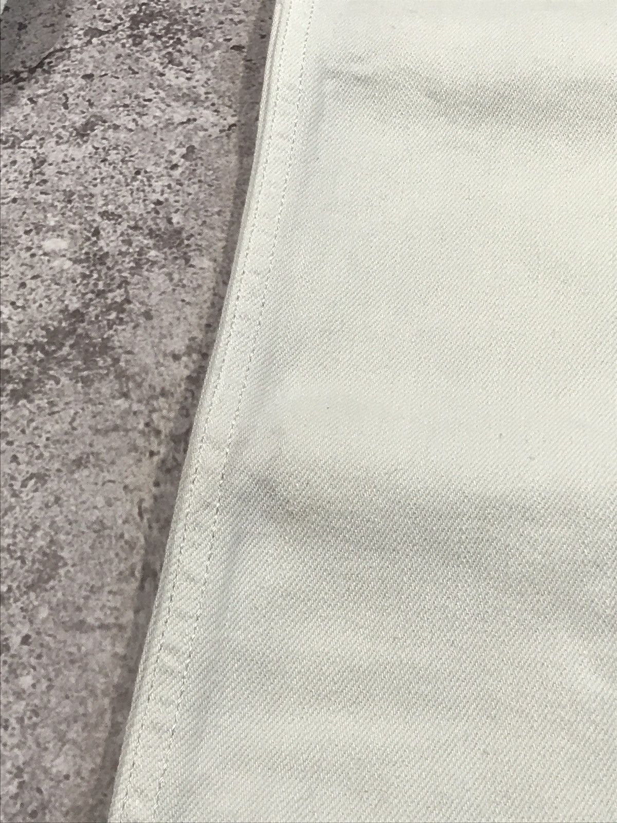 Diesel Vintage Jeans Diesel Denim Embroiled Logo Faded White 30x32 Size US 30 / EU 46 - 14 Thumbnail