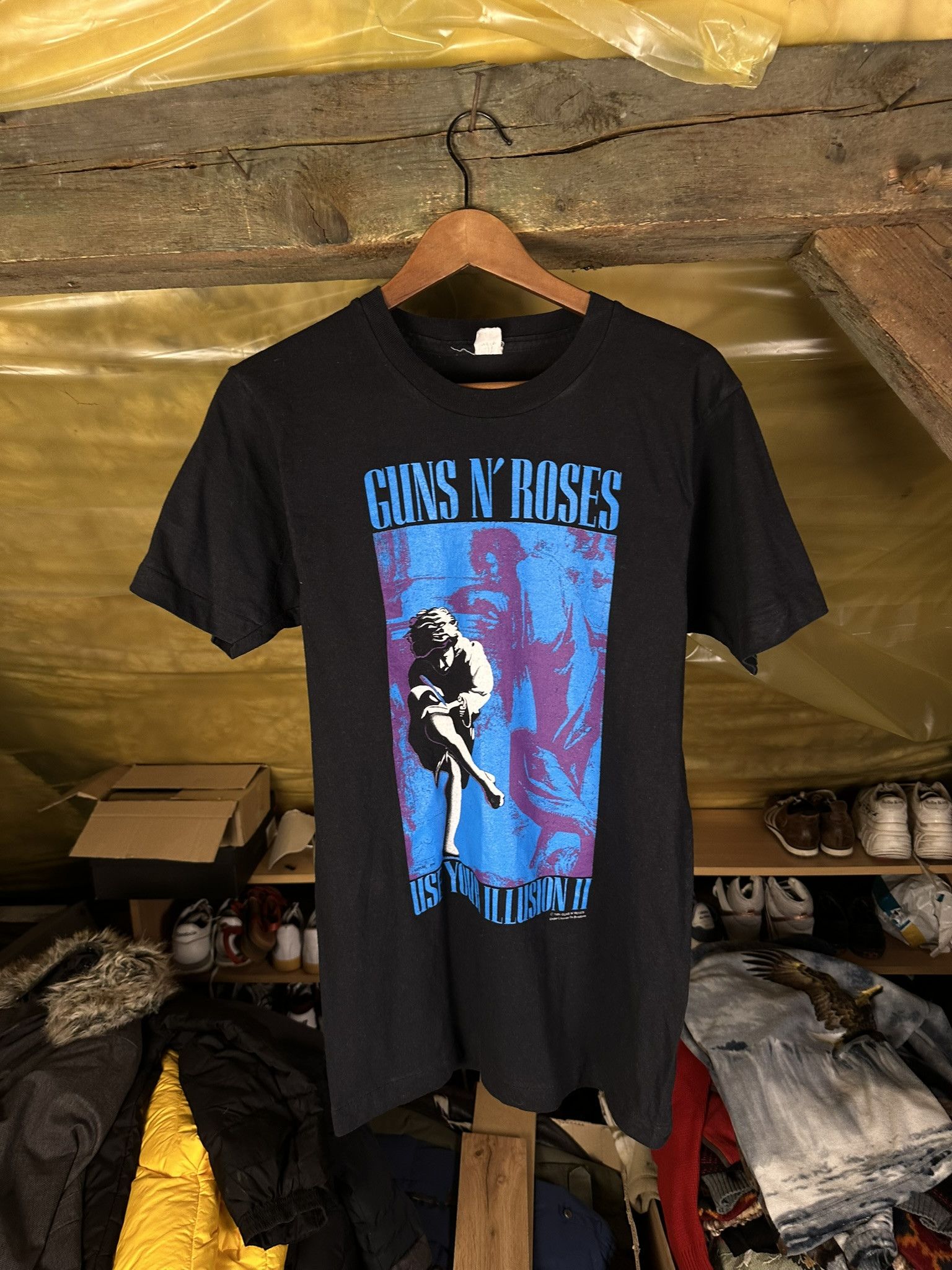 Guns N Roses × Rock T Shirt × Vintage 1991 Guns N