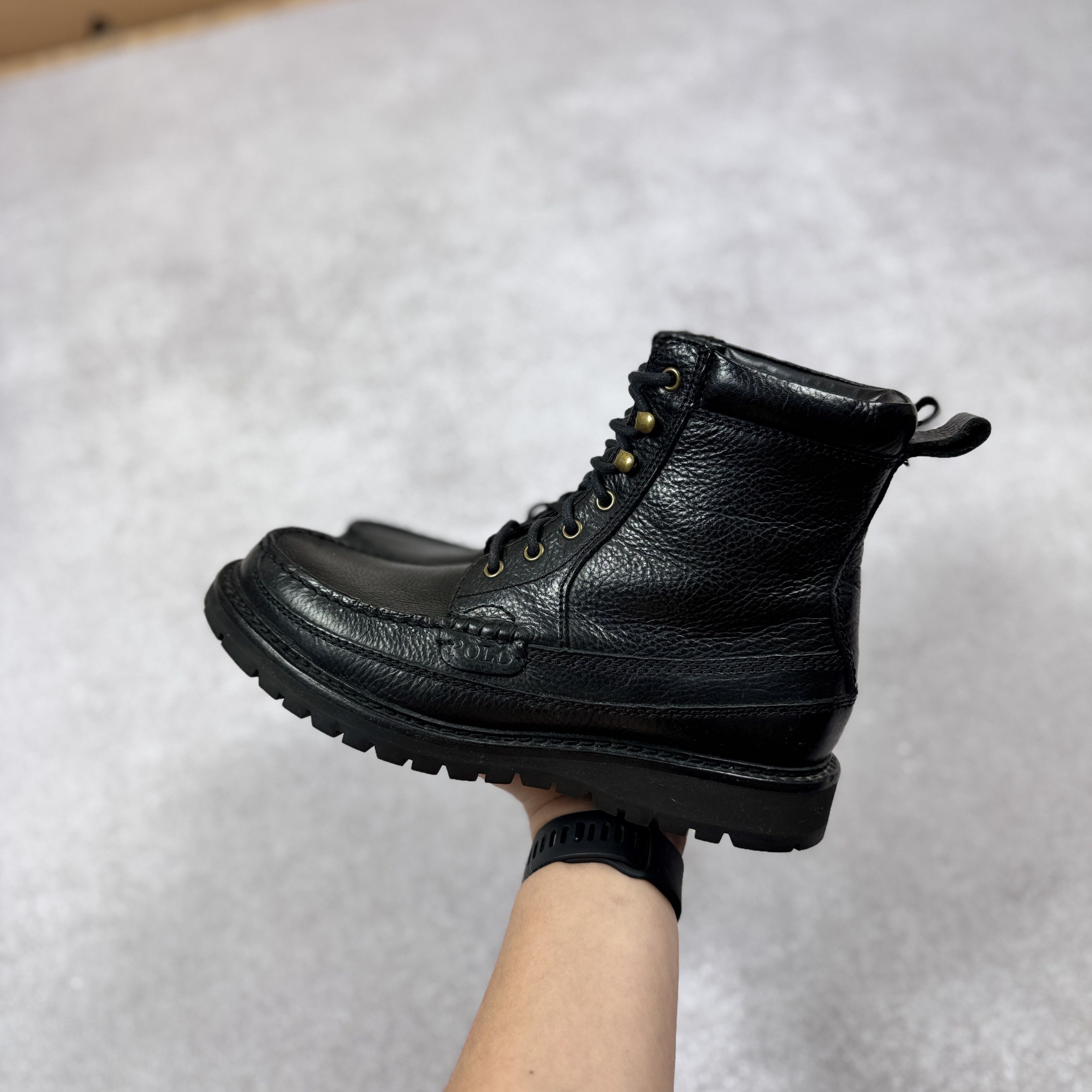 Polo Ralph Lauren Polo Ralph Lauren Willingcott Leather Upper Boots size 40 Size US 7 / EU 40 - 4 Thumbnail