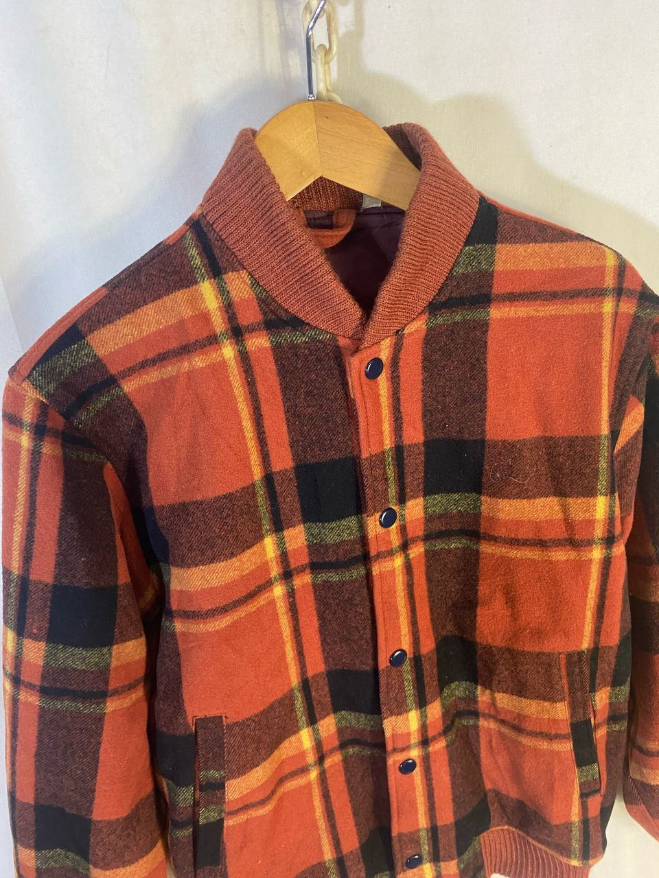 Japanese Brand × Vintage Vintage Japanese brand snap button wool jacket Size US M / EU 48-50 / 2 - 4 Thumbnail