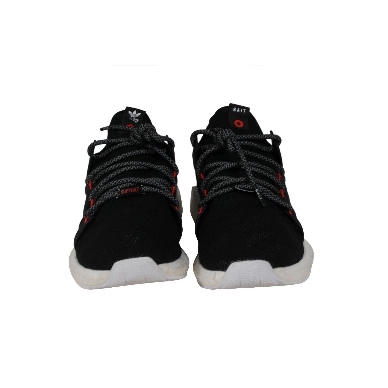 Adidas × Bait Bait EQT Support Future Sneakers Black White Low Top Size US 12 / EU 45 - 3 Thumbnail