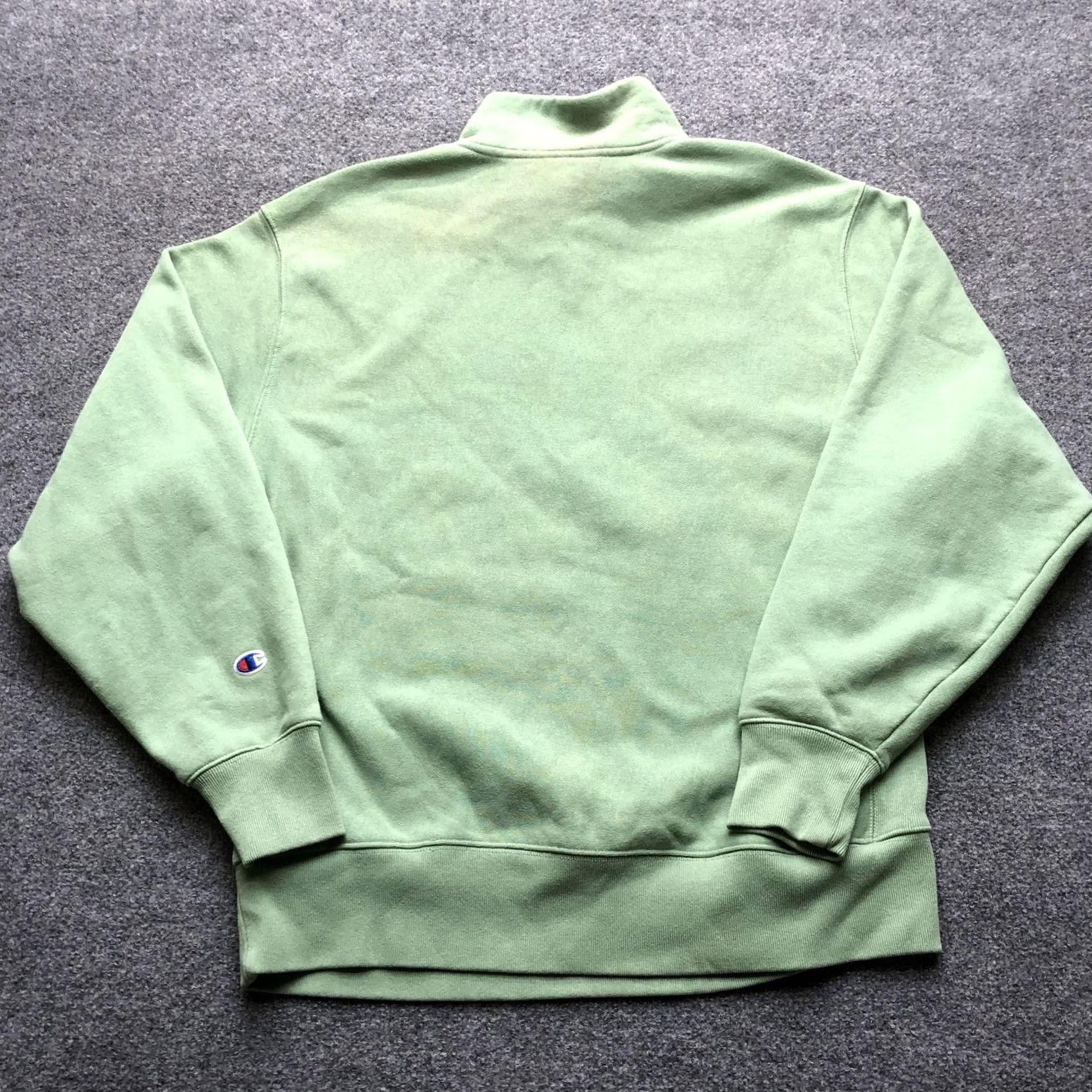 Champion VINTAGE Champion Reverse Weave Sweatshirt Mens XL Green 1/4 Zip Phys Ed Fleece Size US XL / EU 56 / 4 - 6 Thumbnail