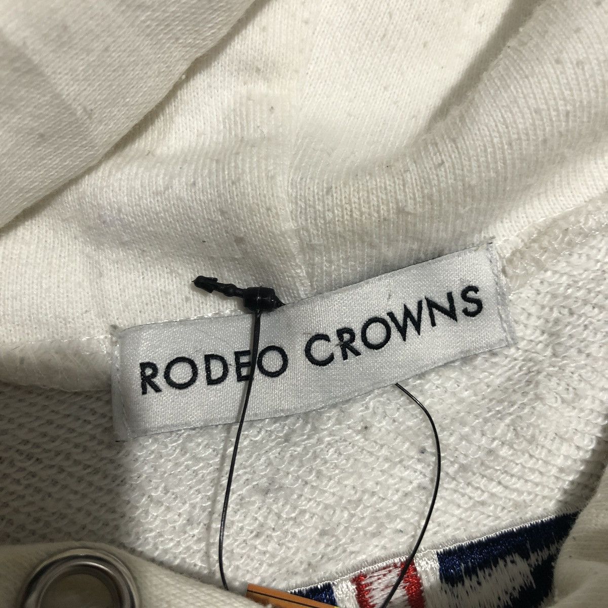 Japanese Brand RODEO CROWN SPELLOUT HOODIE Size US L / EU 52-54 / 3 - 4 Thumbnail