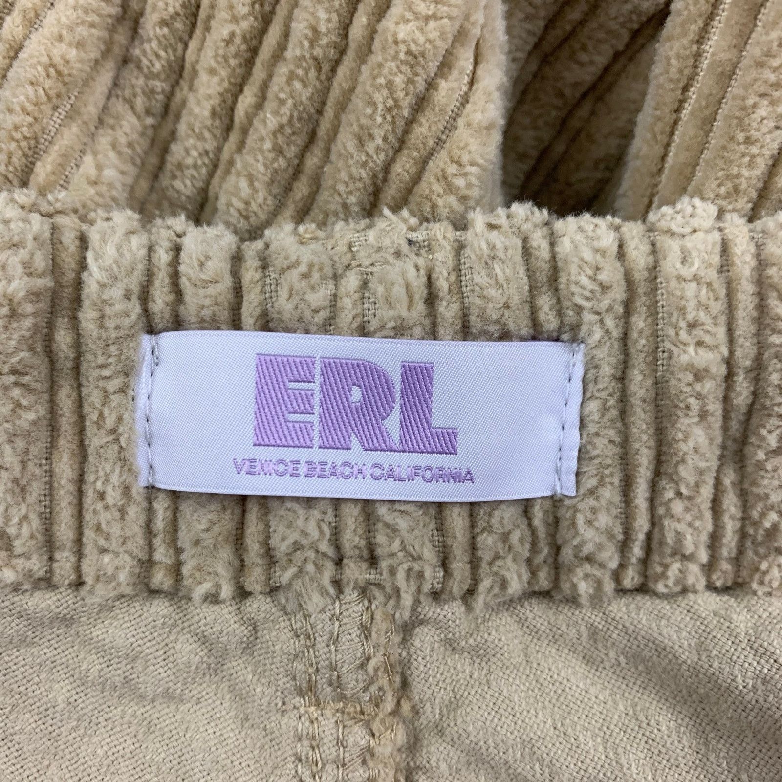 ERL ERL Size XL Khaki Corduroy Cotton Zip Fly Dress Pants Size US 36 / EU 52 - 4 Thumbnail