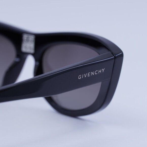 Givenchy 🕶️ New Givenchy GV40027I 01B Sunglasses - Shiny Black Frame Size ONE SIZE - 5 Thumbnail