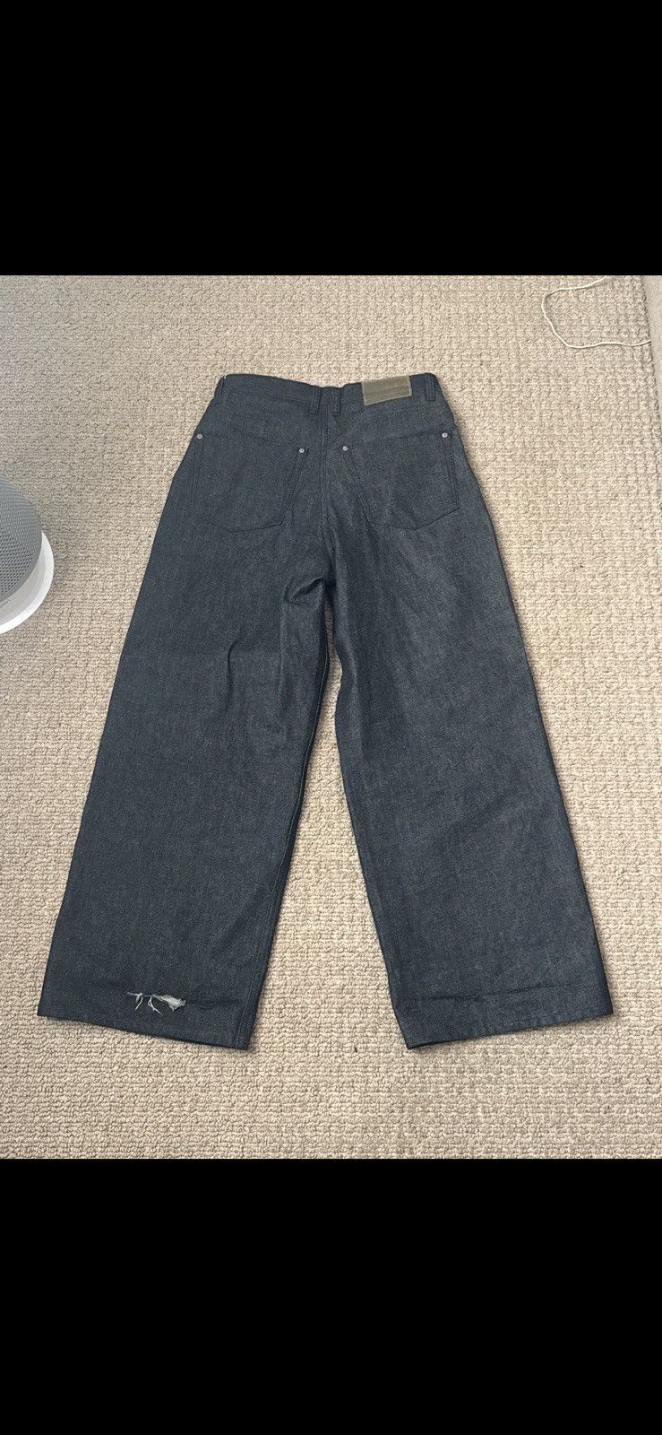 K-Two Studios Indigo ktwo 14.5oz loose fits denim Size US 32 / EU 48 - 1 Thumbnail