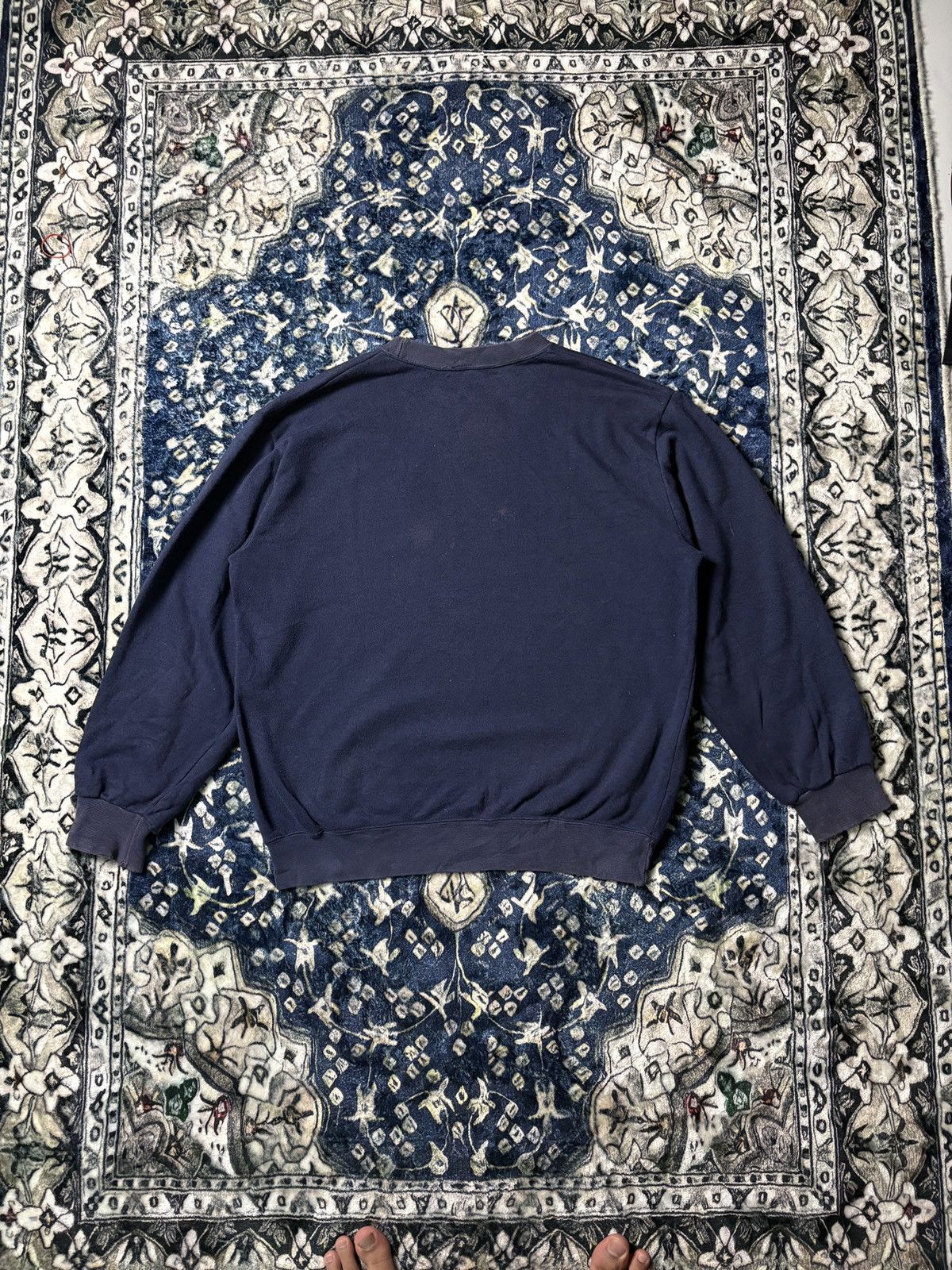 Vintage Vintage 90s Sun Faded Yachting Baggy Sweatshirt Japanese 🇯🇵 Size US L / EU 52-54 / 3 - 7 Thumbnail