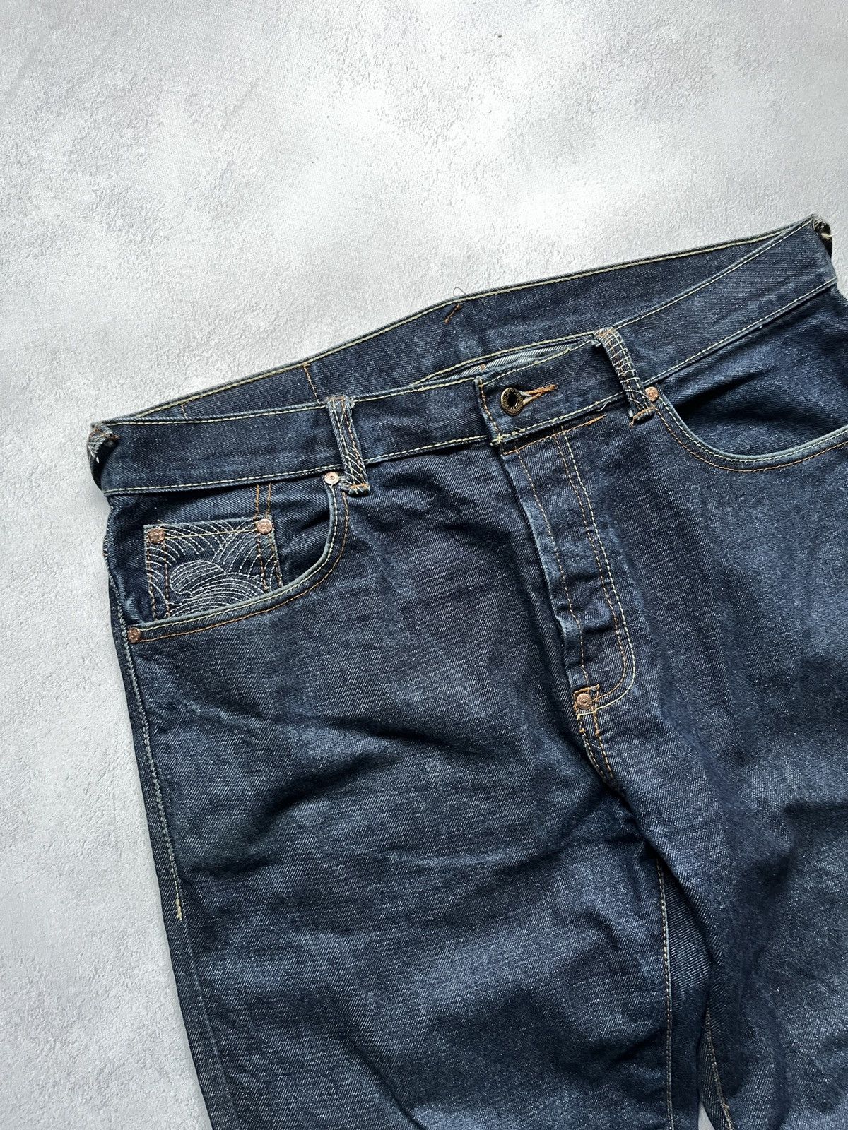 RMC Jeans Vintage rare red monkey company jeans Size US 34 / EU 50 - 6 Thumbnail